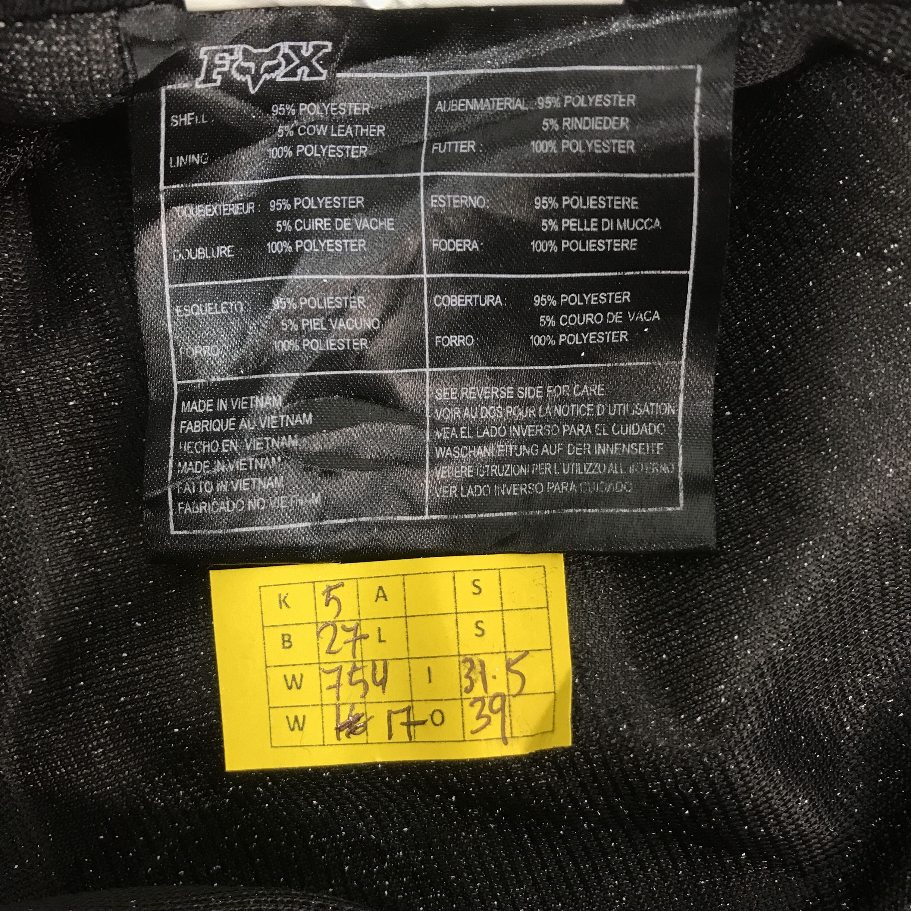 Fox Racing Vtg Fox Racing Sportwear yellow Pants Size US 34 / EU 50 - 16 Thumbnail