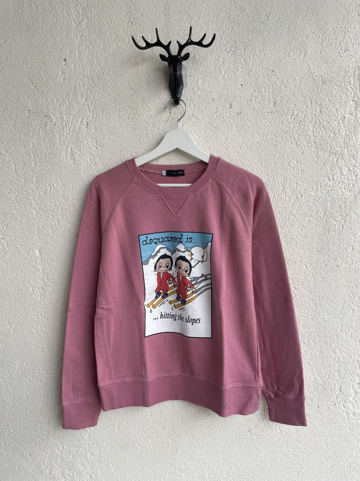Hysteric Glamour 2000s Dsquared Swater Graphic Archival Y2K Hysteric CDG Miu Size US M / EU 48-50 / 2 - 1 Thumbnail