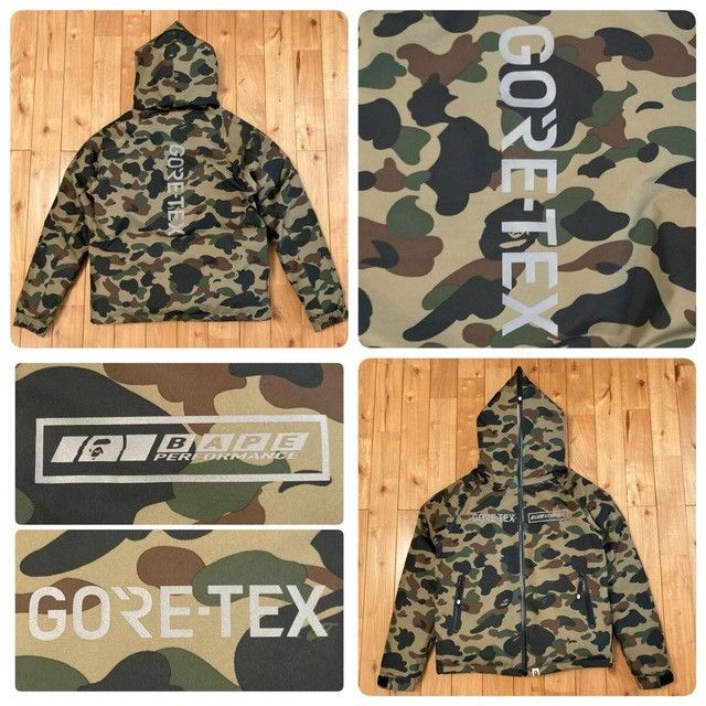 Bape × Goretex BAPE × GORE-TEX HOODIE Puffer Down Jacket a bathing ape Size US S / EU 44-46 / 1 - 1 Thumbnail