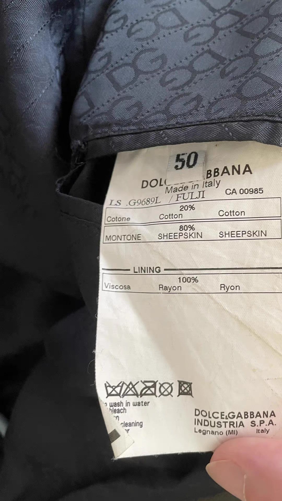 Dolce & Gabbana Dolce&Gabbana Main Line Leather Jacket Q4 Size US L / EU 52-54 / 3 - 8 Thumbnail