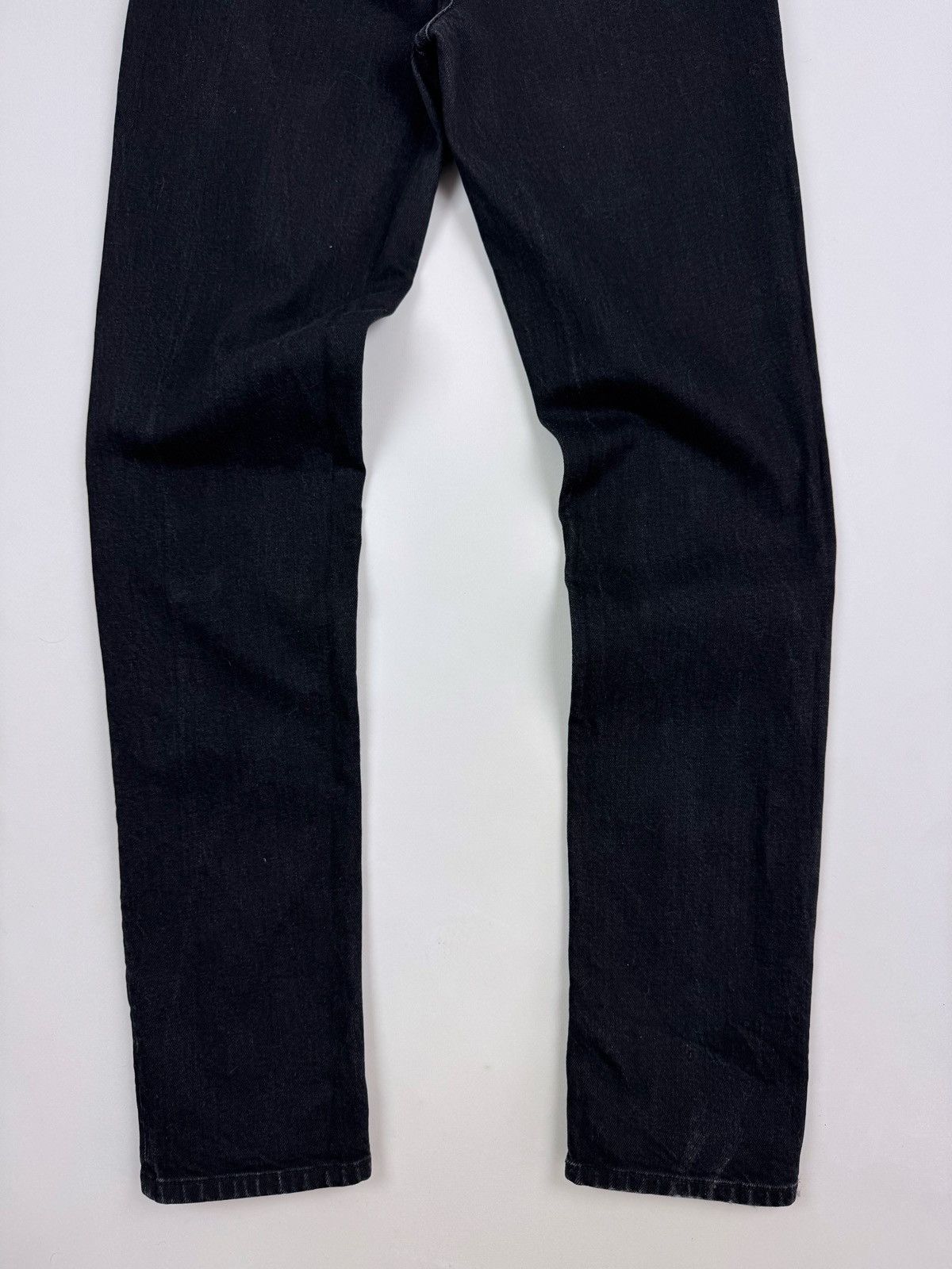 Helmut Lang Helmut Lang High Rise Unisex Black Jeans Pants Size US 31 - 12 Thumbnail