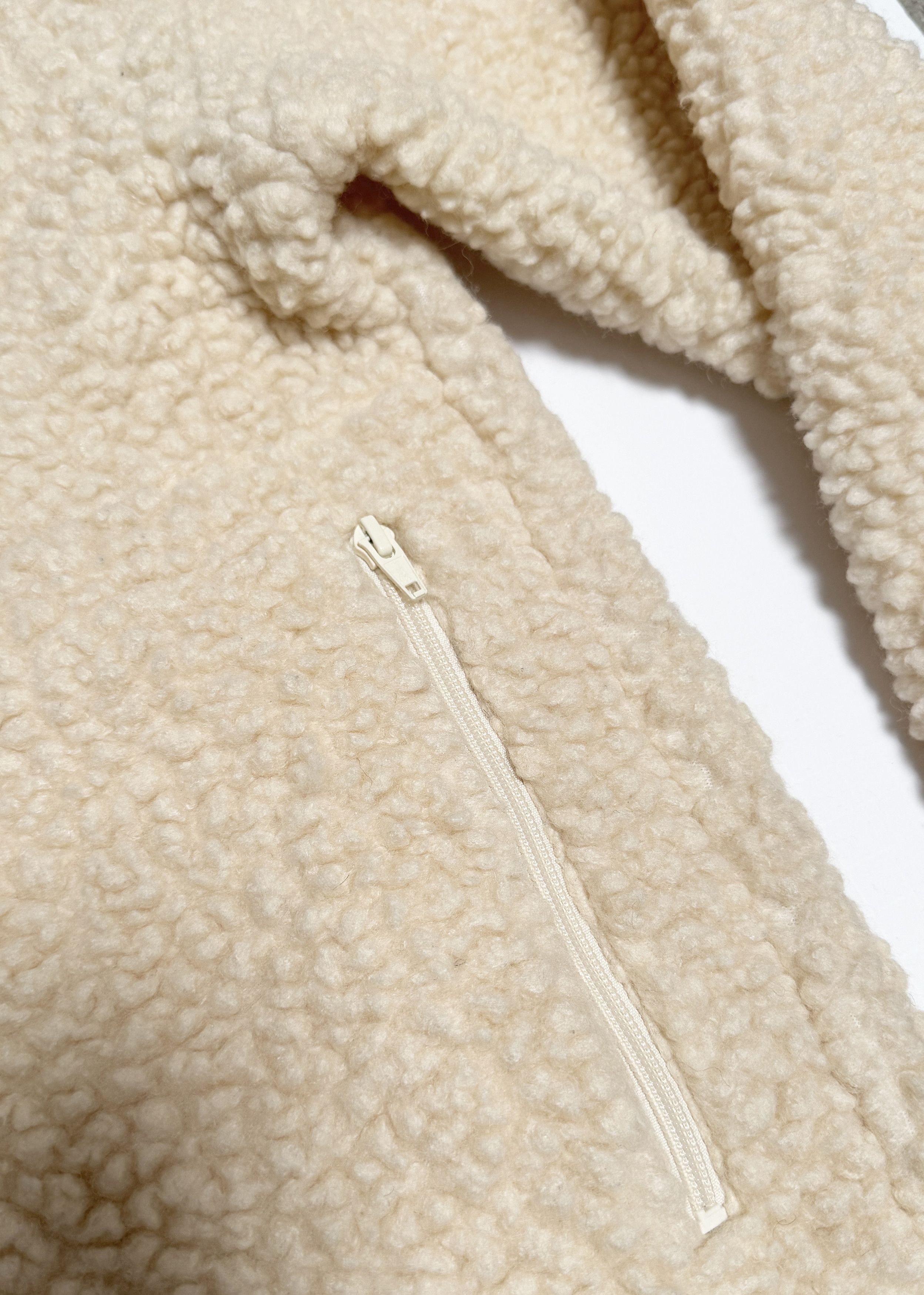 NN07 Morten 3443 Wool Sherpa Fleece Jacket Coat Size US XL / EU 56 / 4 - 7 Thumbnail
