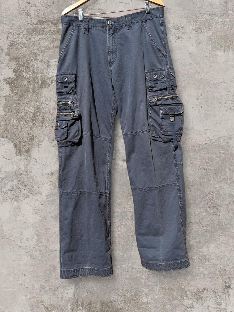 Old Navy Y2K Crazy Old Navy Cargos in Blue Mens 34 x 34 Size US 34 / EU 50 - 1 Thumbnail