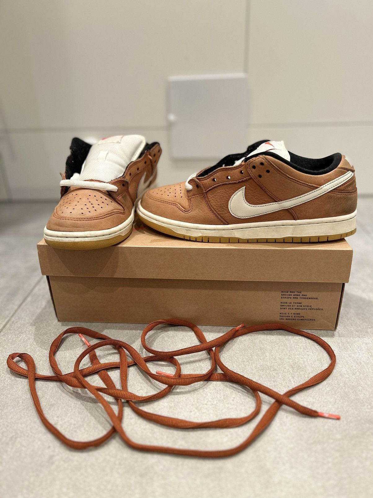 Nike Sb dunk dark russet Size US 9 / EU 42 - 1 Thumbnail