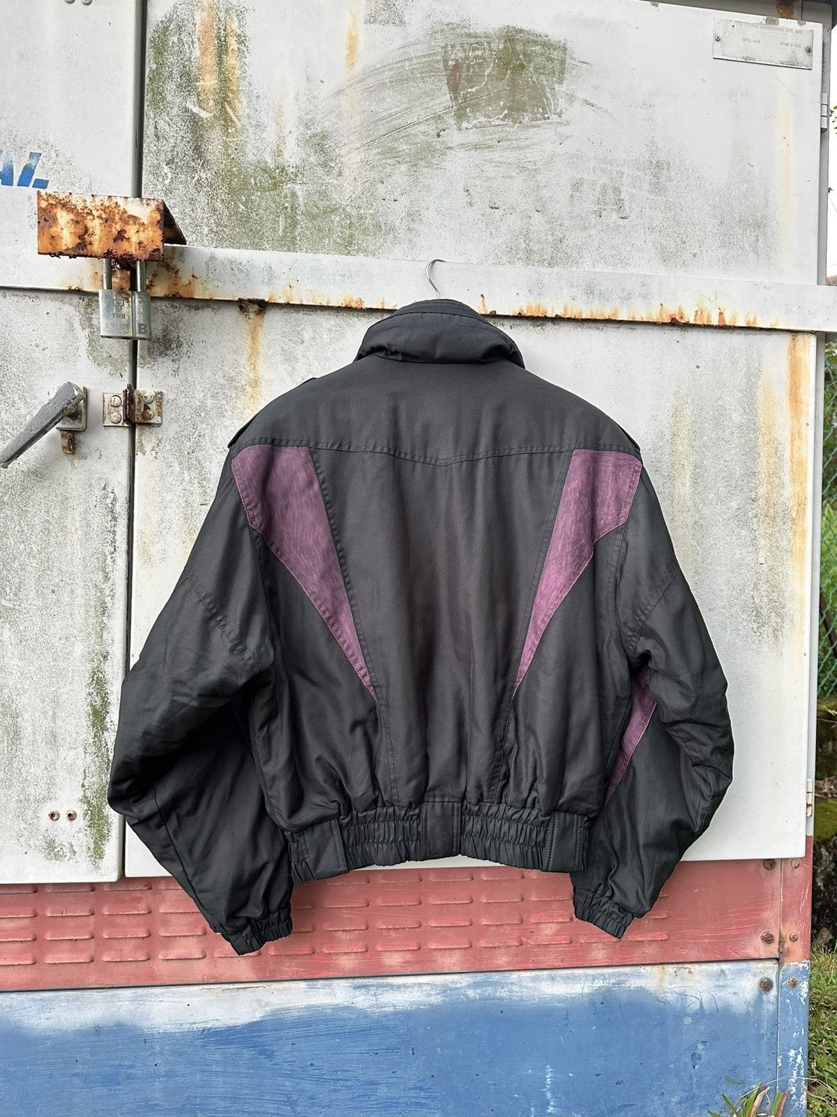 Vintage 👹Vintage Descente Racing Ski Bomber Jacket Size US M / EU 48-50 / 2 - 8 Thumbnail