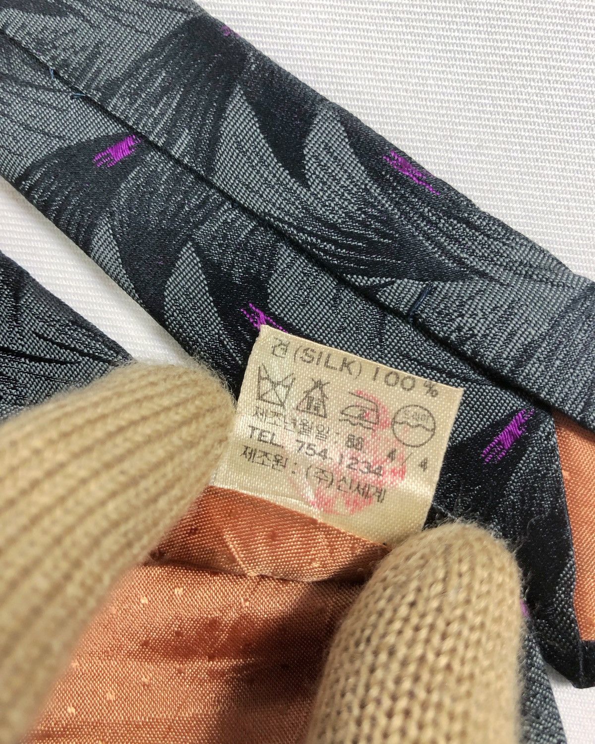 Yves Saint Laurent Rare Vintage Yves Saint Laurent YSL Silk Tie Size ONE SIZE - 7 Thumbnail