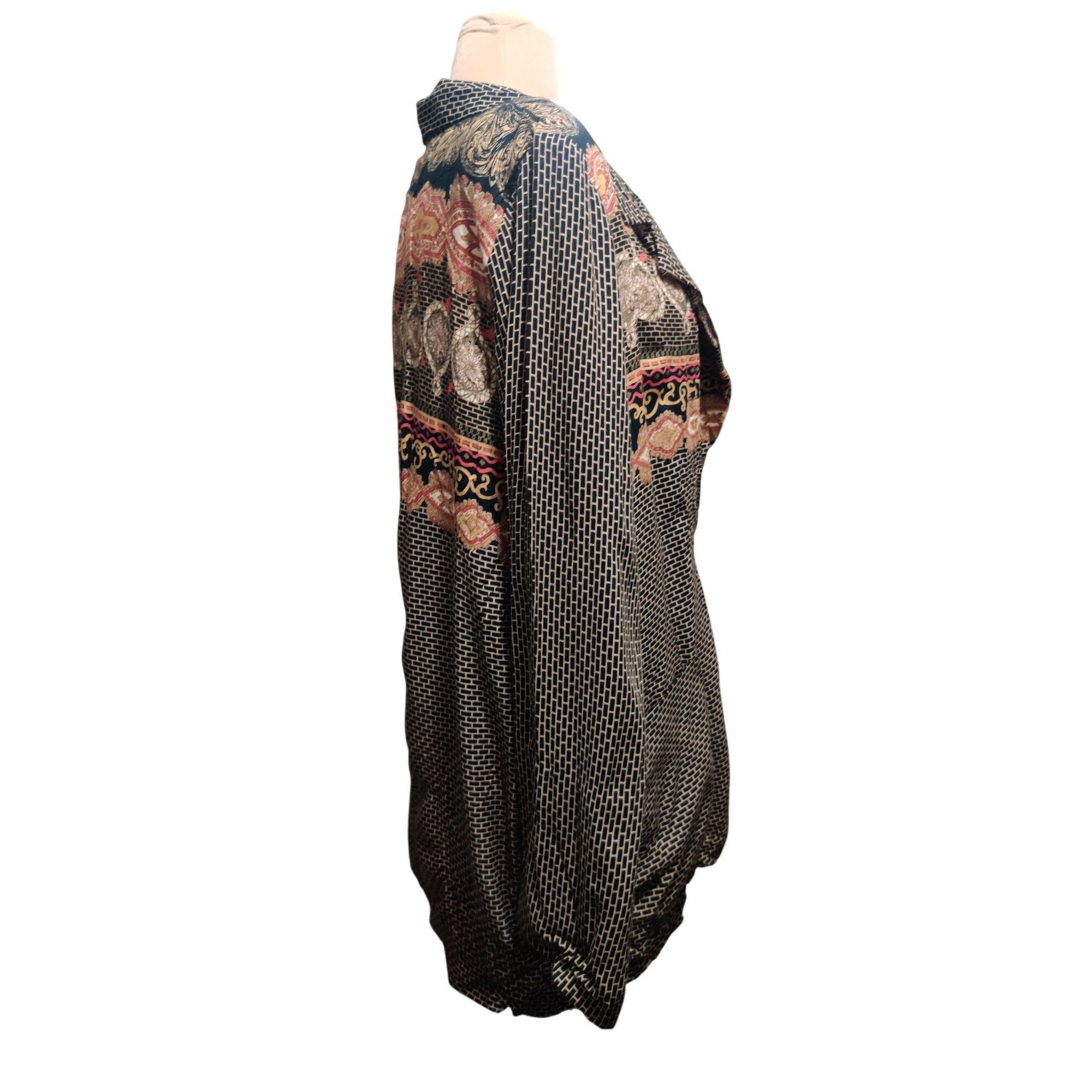 Vintage Vintage Kensington Square Plus Size 2X Black Baroque Graphic Size XXL / US 16-18 / IT 52-54 - 9 Thumbnail