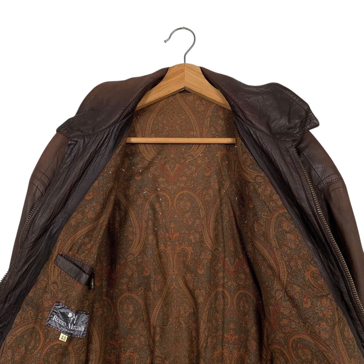 Other Remo Mercalli Leather Jacket Made In Italy Size US M / EU 48-50 / 2 - 12 Thumbnail