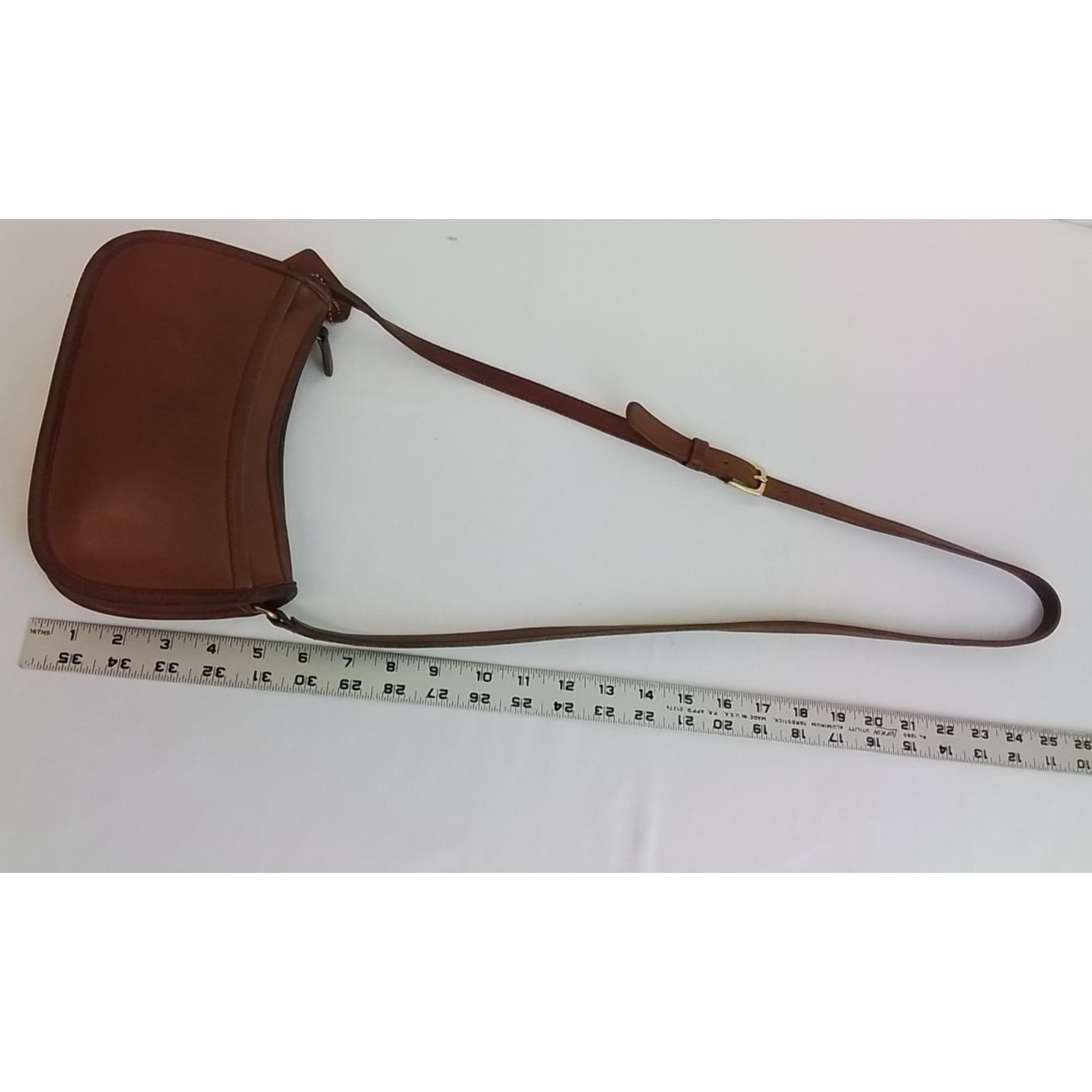 Coach Coach Wendie Bag Crossbody Purse British Tan Vintage 1989 Size ONE SIZE - 17 Thumbnail