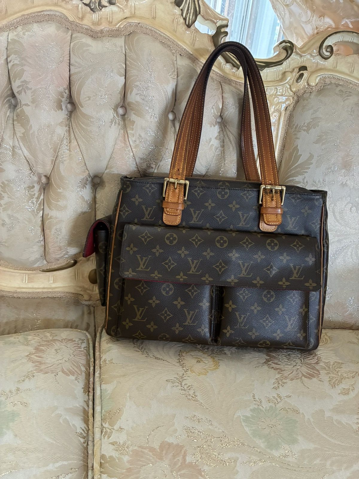 Louis Vuitton Louis Vuitton Monogram Canvas Multipli-cite Tote Size ONE SIZE - 4 Thumbnail