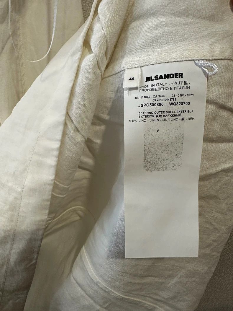 Jil Sander Jil Sander Crinkled Tencel Linen Dress Size M / US 6-8 / IT 42-44 - 4 Thumbnail