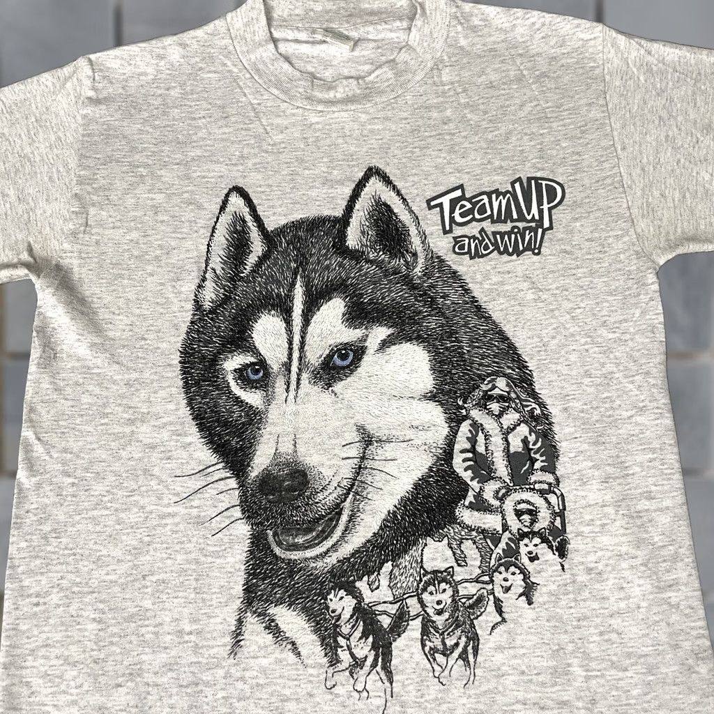 Vintage VINTAGE Wolf Pack Tshirt Adult Small Grey USA Little Brownie Originals Vtg S* Size US S / EU 44-46 / 1 - 1 Thumbnail