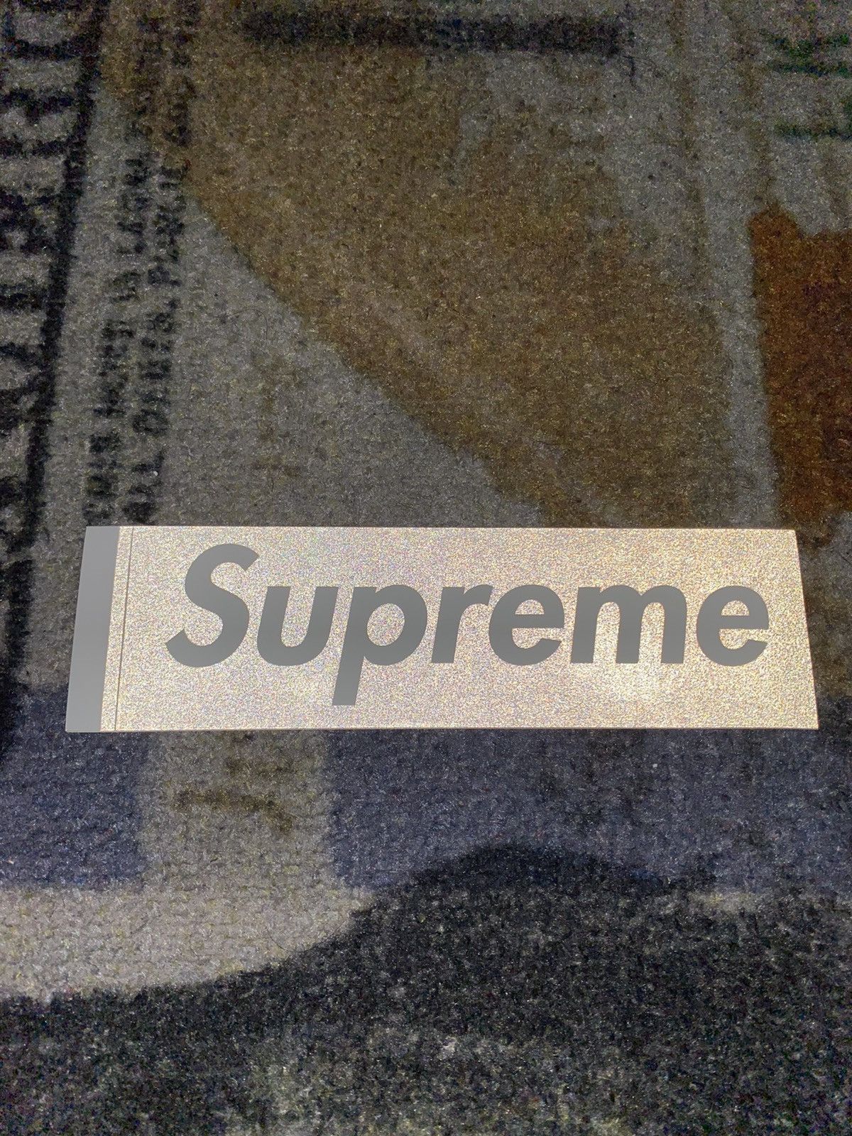 Supreme Supreme 3M Reflective Box Logo Sticker Size ONE SIZE - 1 Thumbnail