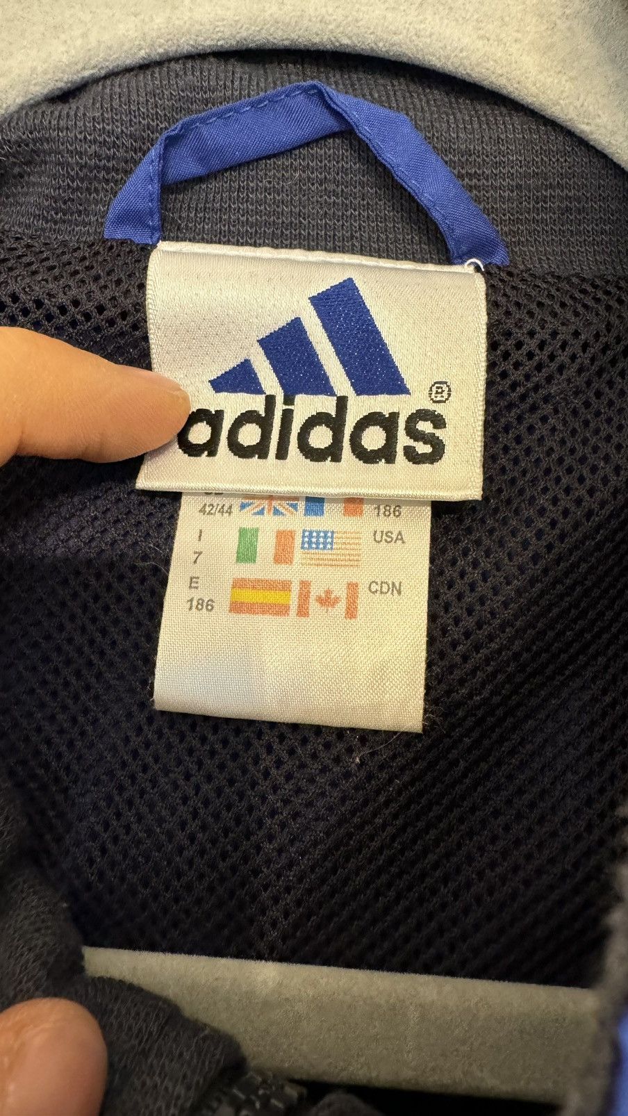 Adidas Adidas original vintage zip up y2k 90s 80s windbreaker Size US L / EU 52-54 / 3 - 7 Thumbnail