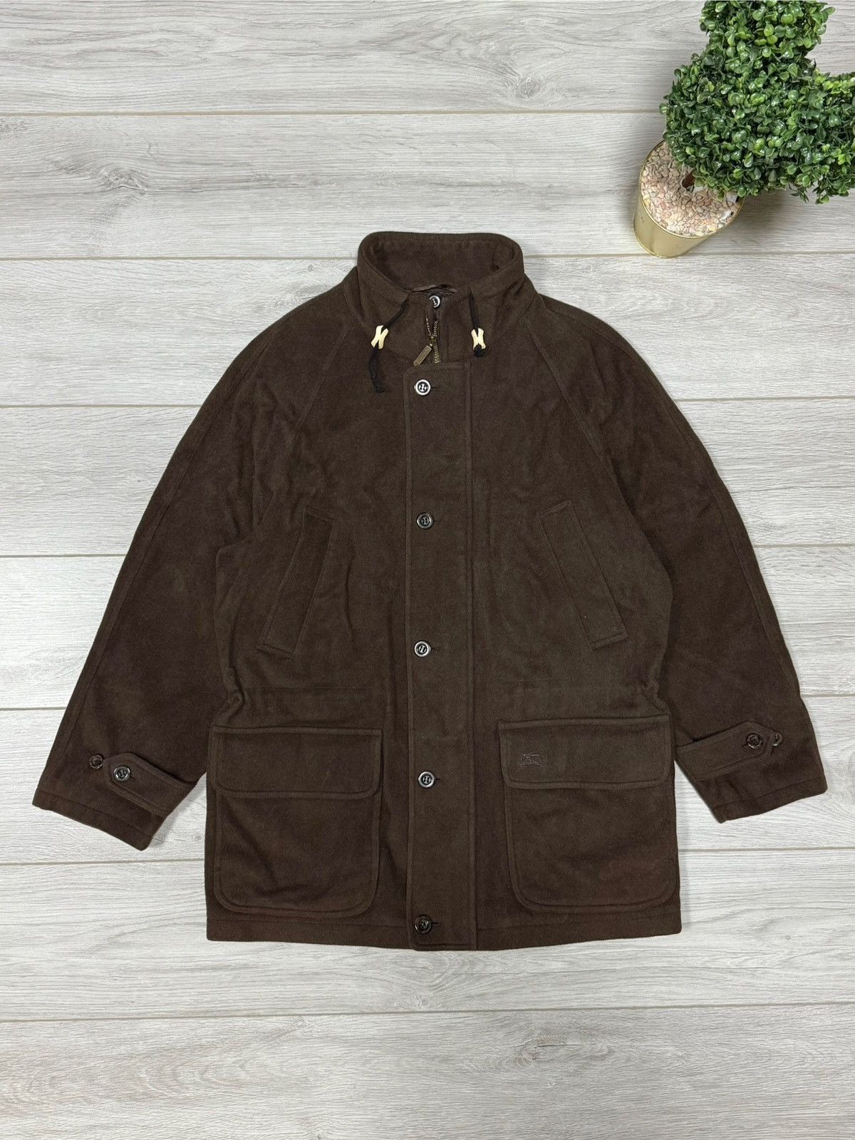 Burberry Burberry cashmere wool zip buttons coat Size US M / EU 48-50 / 2 - 1 Thumbnail