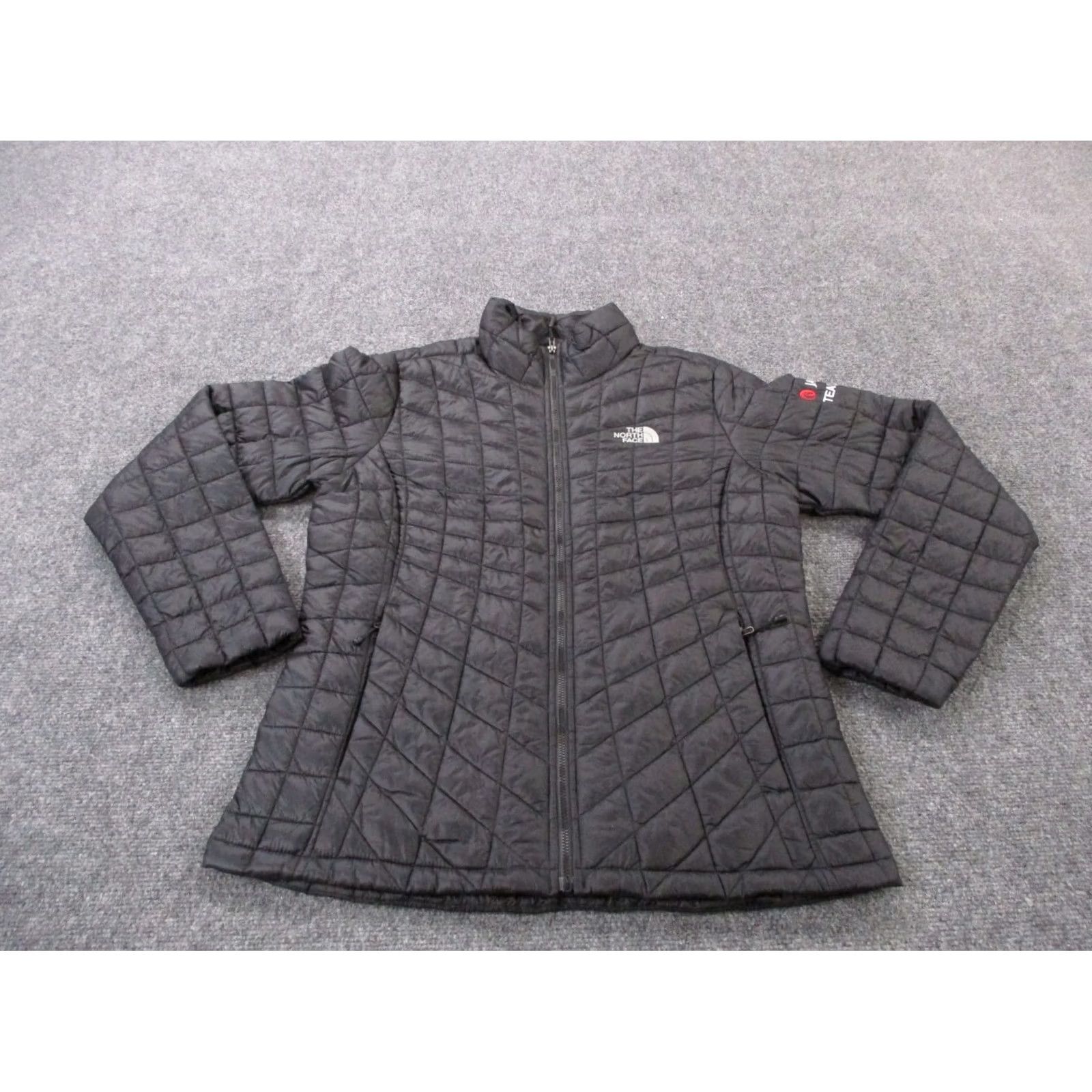 The North Face Nike The North Face Thermoball Jacket Women M Black Quilted Puffer Winter Outdoor Size M / US 6-8 / IT 42-44 - 2 Thumbnail