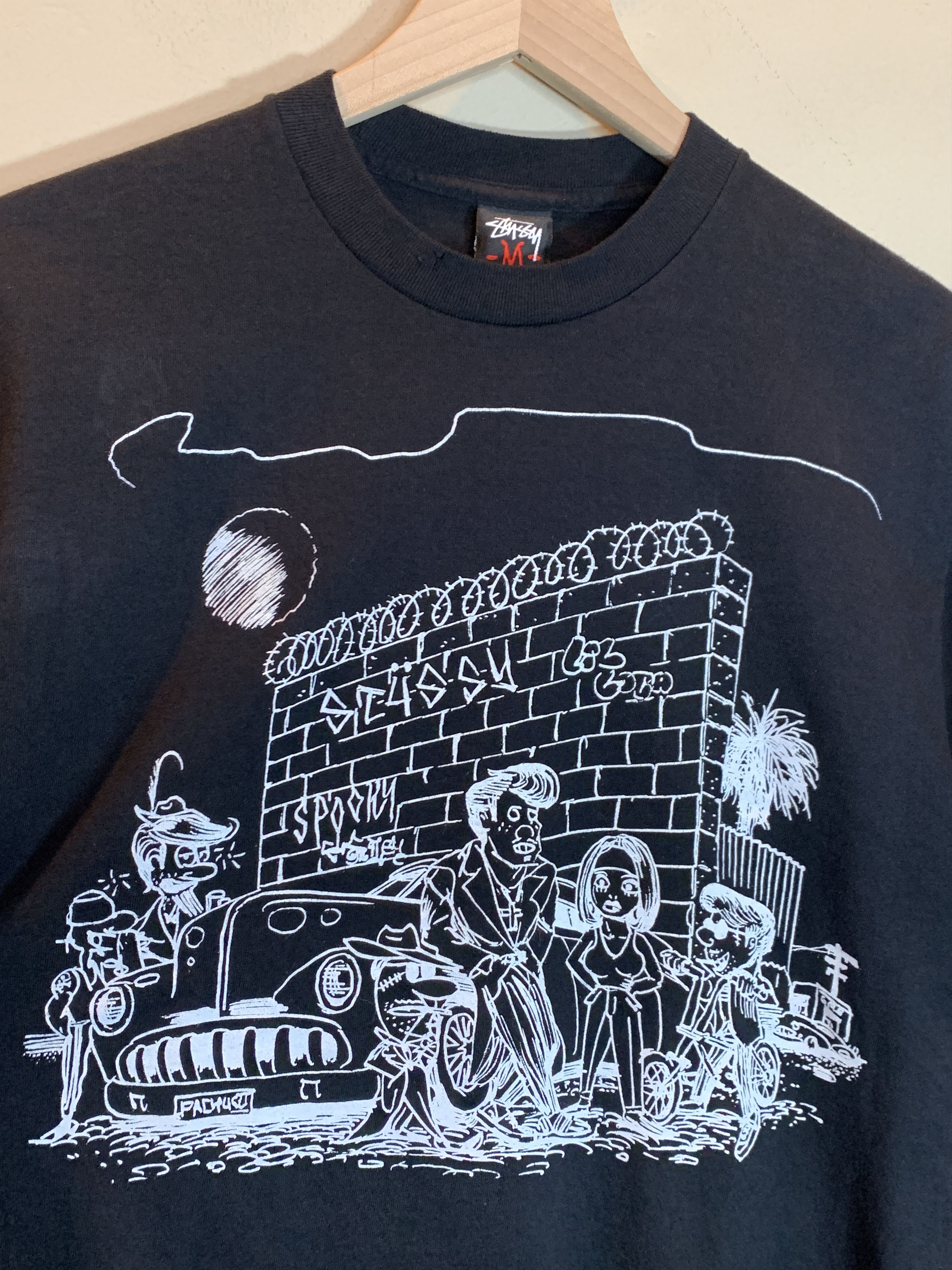 Stussy RARE Vintage Stussy x Gary Painter Jimbo Customade Art Shirt Size US M / EU 48-50 / 2 - 4 Thumbnail