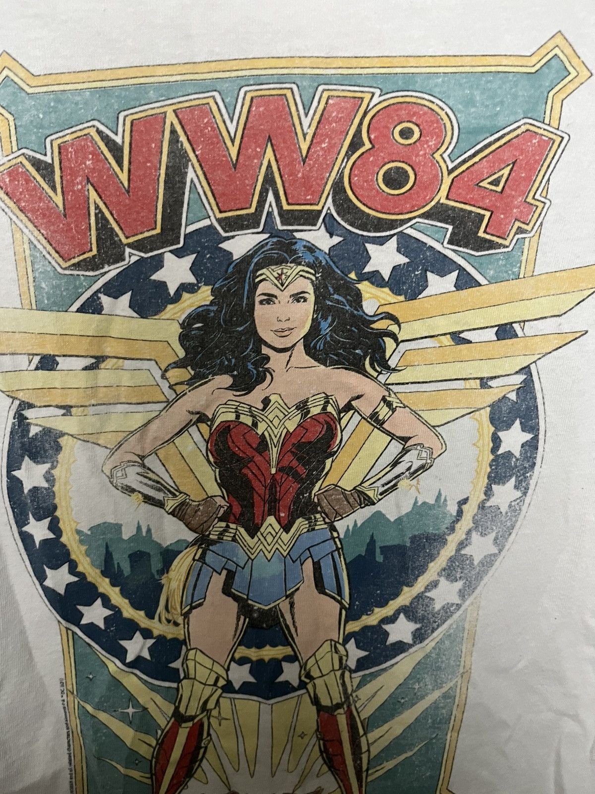 DC Comics × Vintage Vintage Wonder Woman 1984 WW84 Delta Pro Weight Shirt Medium Size US M / EU 48-50 / 2 - 2 Thumbnail