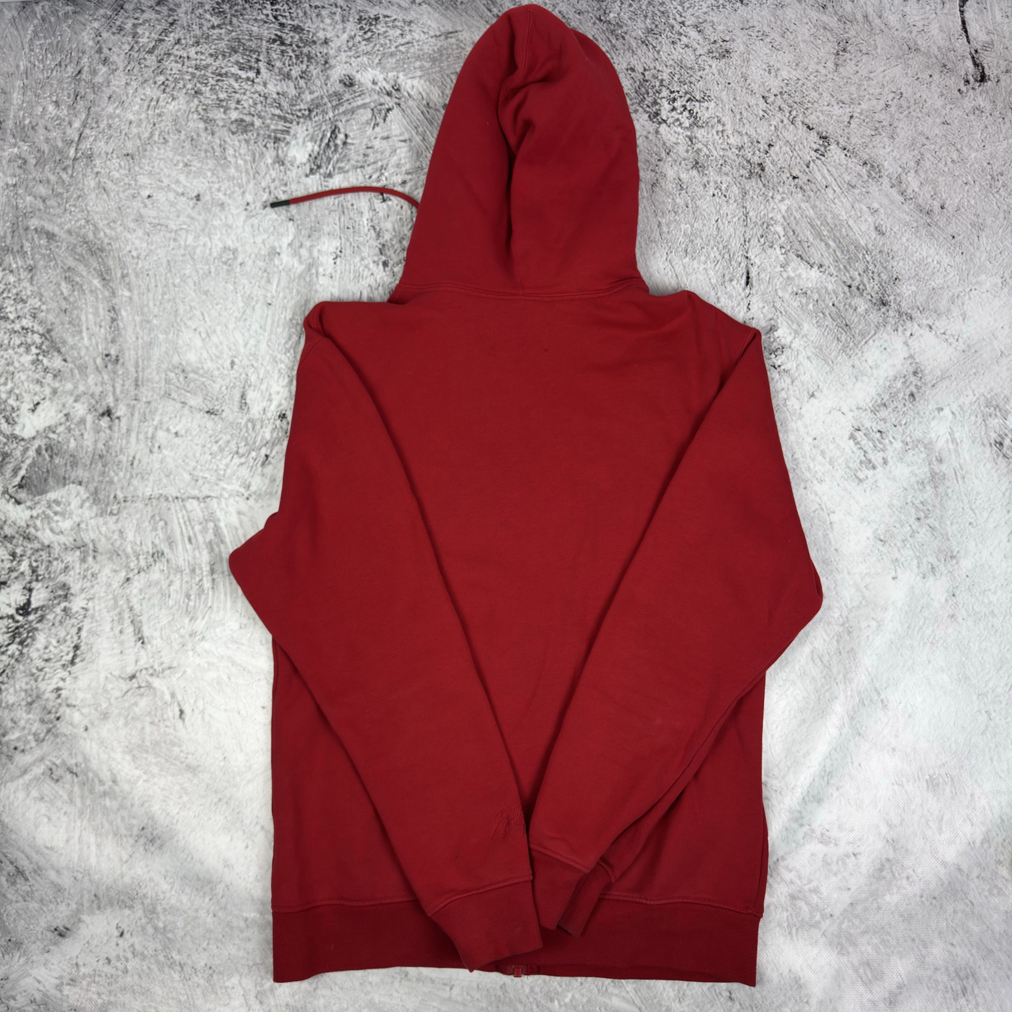 Jordan Brand Air Jordan Essential Men Red Cotton Fleece Full Zip Hoodie S Size US S / EU 44-46 / 1 - 9 Thumbnail