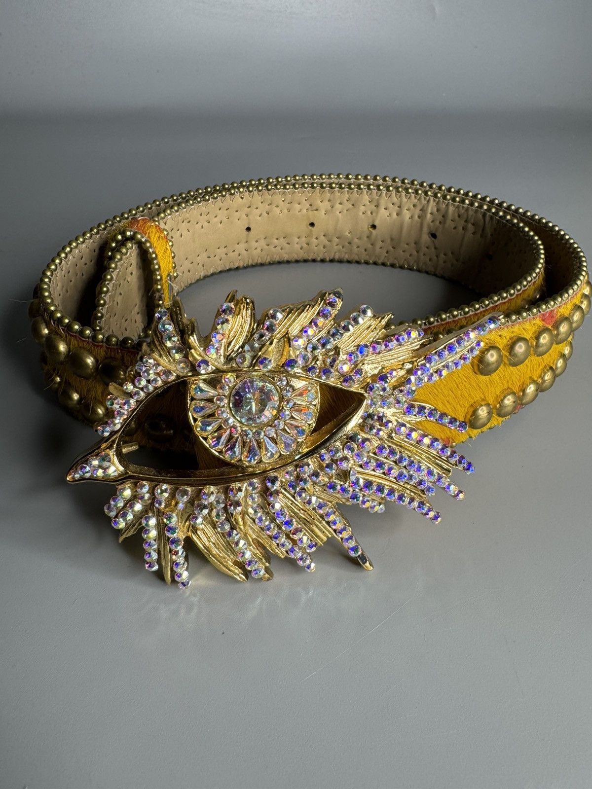 Gold Bb Simon Belt Yellow BB Simon Unisex Belt Black/Yellow 