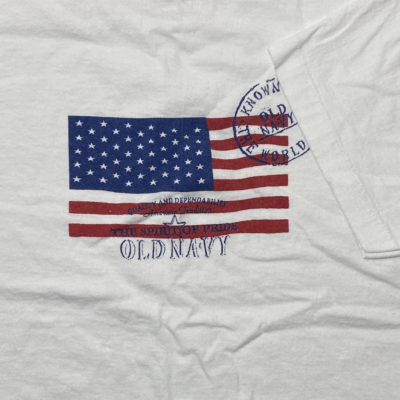 Old Navy Vintage Old Navy White Tee Size Large Size US L / EU 52-54 / 3 - 3 Thumbnail
