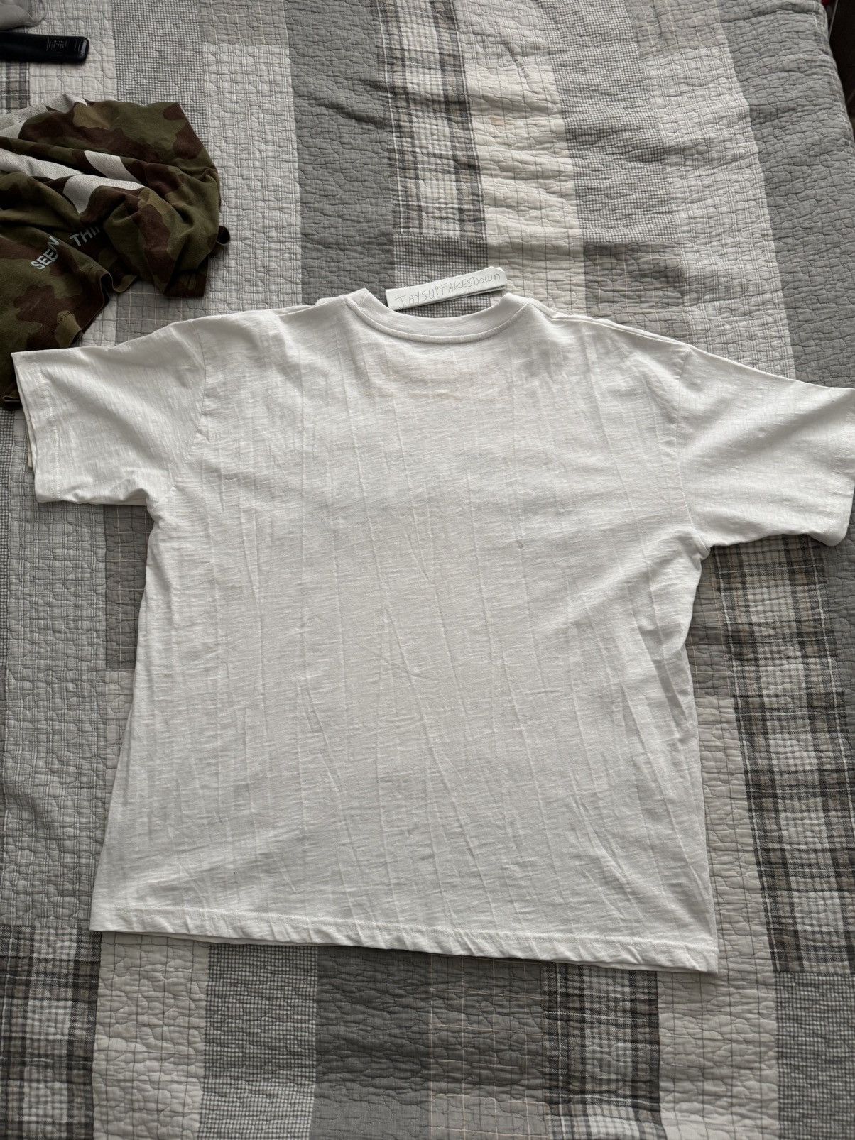 Sp5der Sp5der Worldwide Web White Tee Size Large Size US L / EU 52-54 / 3 - 3 Thumbnail