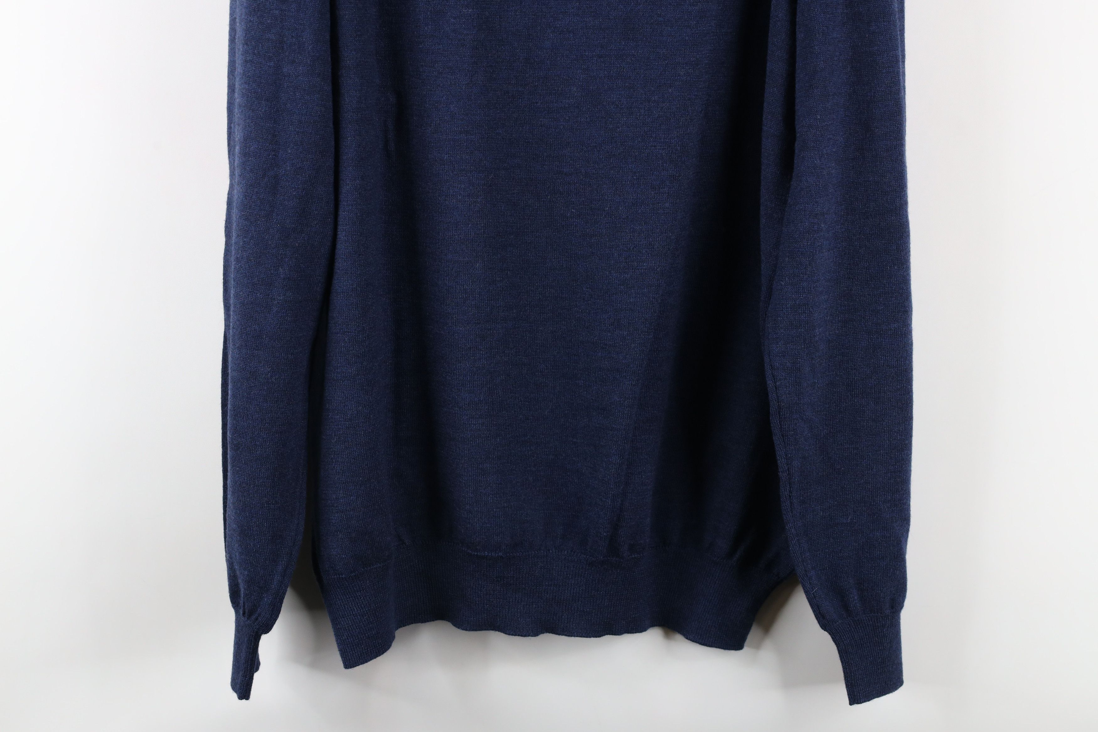 Vintage Vintage 90s Streetwear Merino Wool Knit Collared Sweater Size US L / EU 52-54 / 3 - 8 Thumbnail