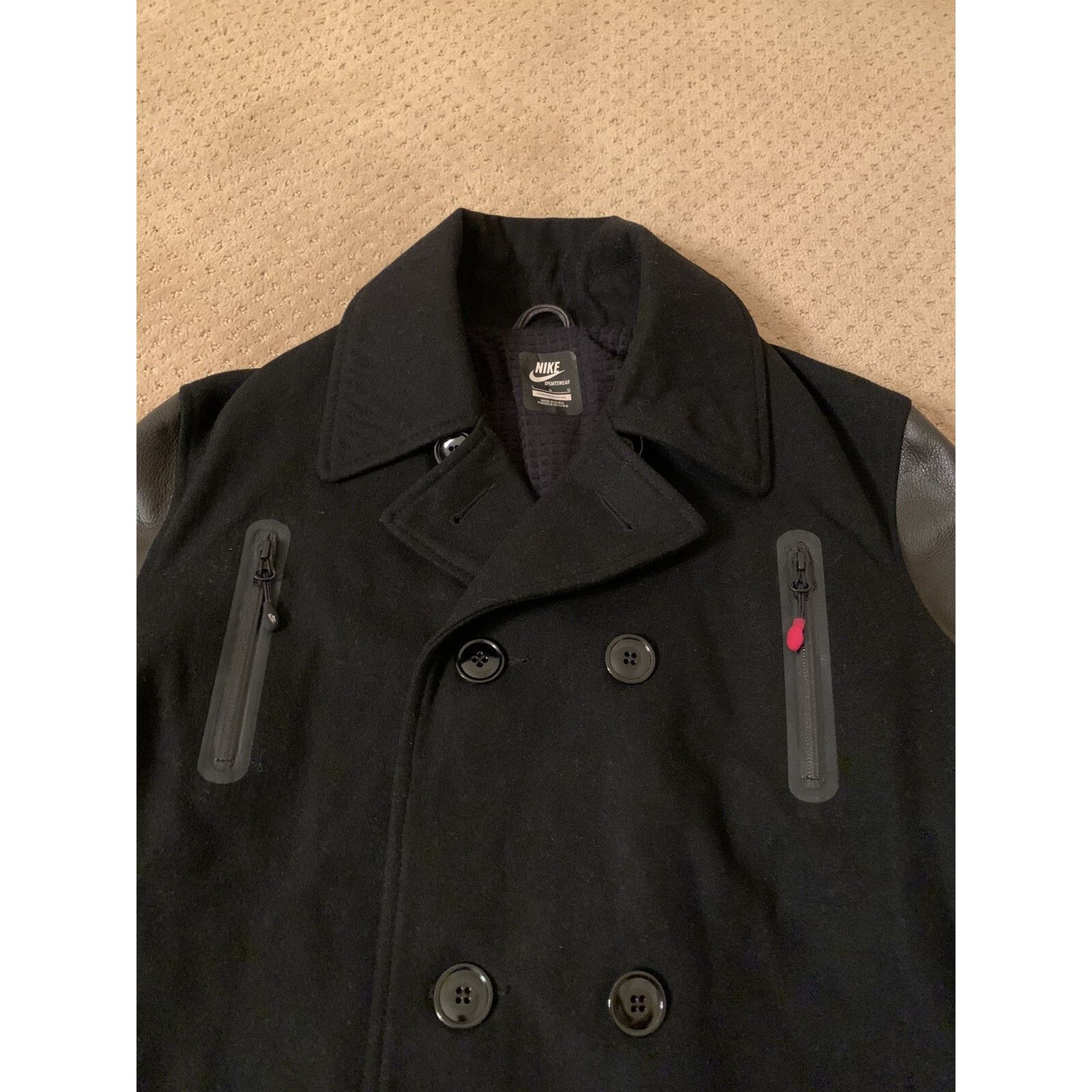Nike Nike Sportswear LeBron James Peacoat Destroyer Jacket Wool L Size US L / EU 52-54 / 3 - 4 Thumbnail