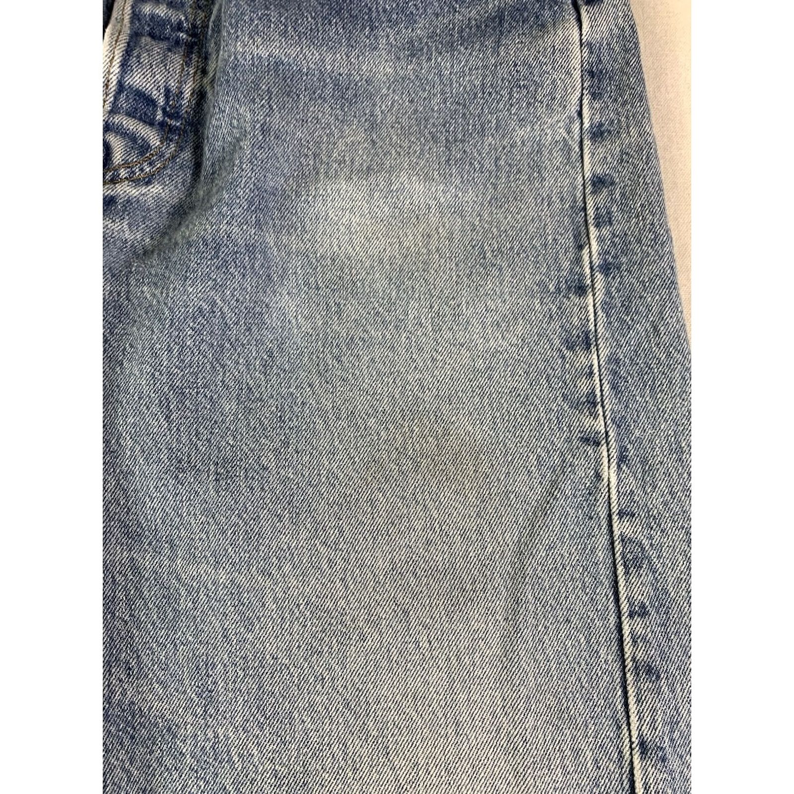 Levi's VINTAGE Levi's 501 Jeans 34x36 Made In USA Distressed Hemmed 32x26 90s Cowboy Hipster Retro USA Size US 32 / EU 48 - 5 Thumbnail