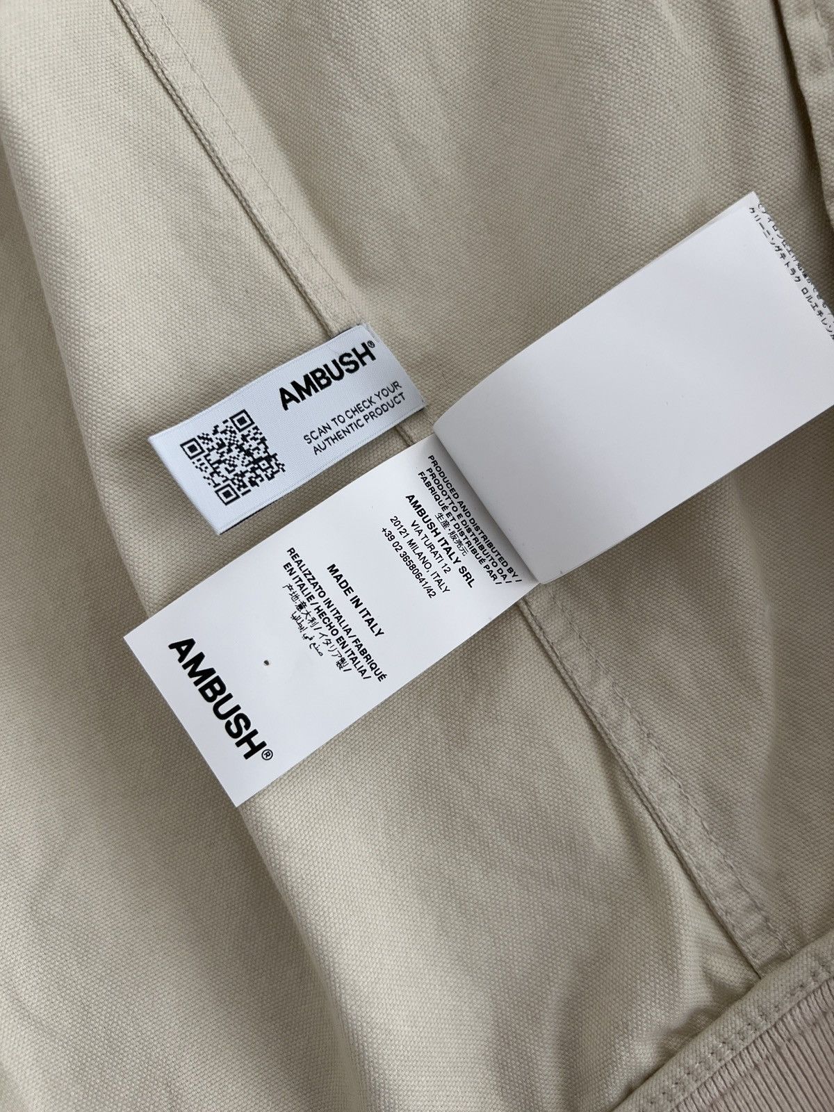 Ambush Design Back Logo Bomber Jacket Size US M / EU 48-50 / 2 - 8 Thumbnail
