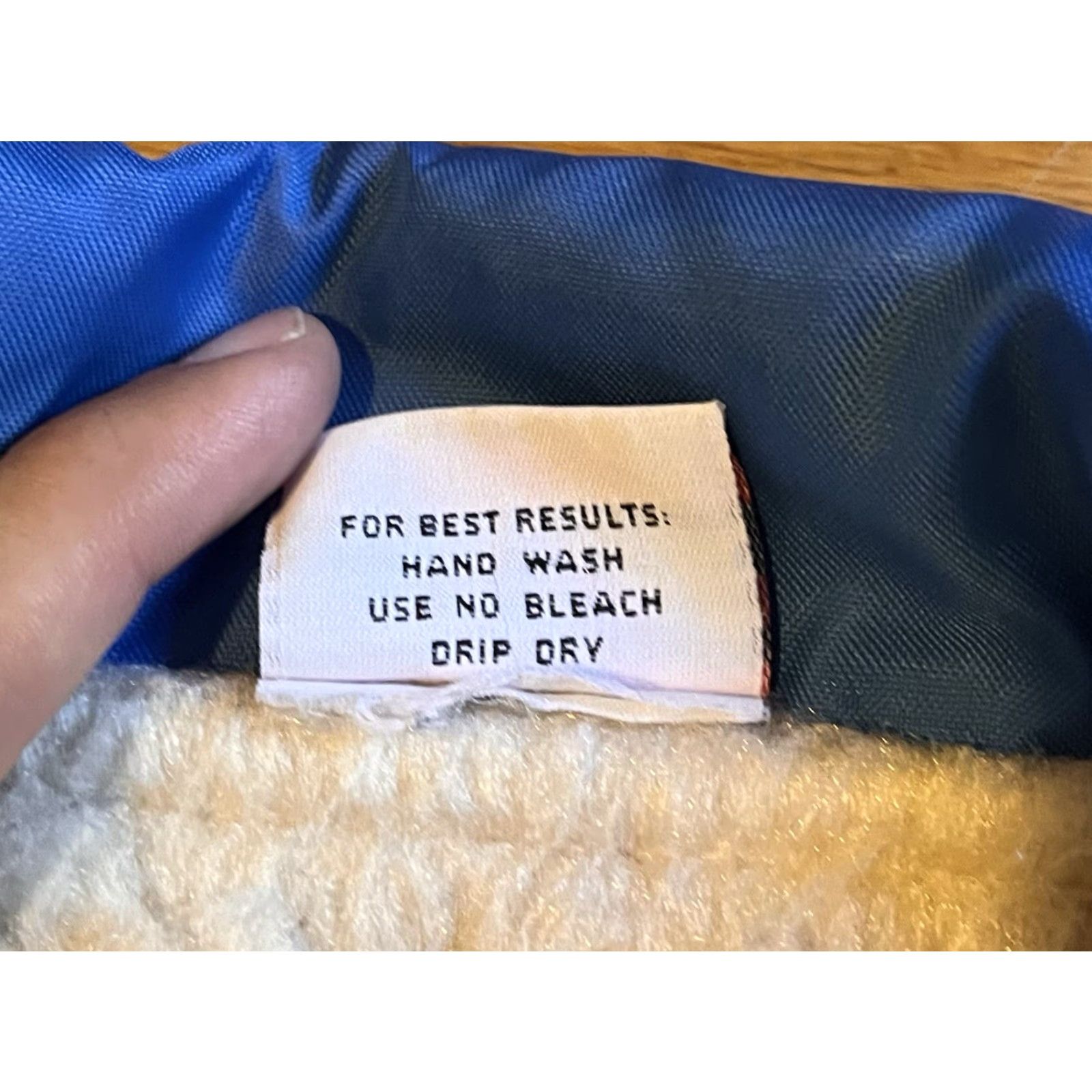 Vintage VINTAGE Maspeth Gun & Rod Club Sherpa Lined Jacket Men’s Large Blue 80s Size US L / EU 52-54 / 3 - 7 Thumbnail