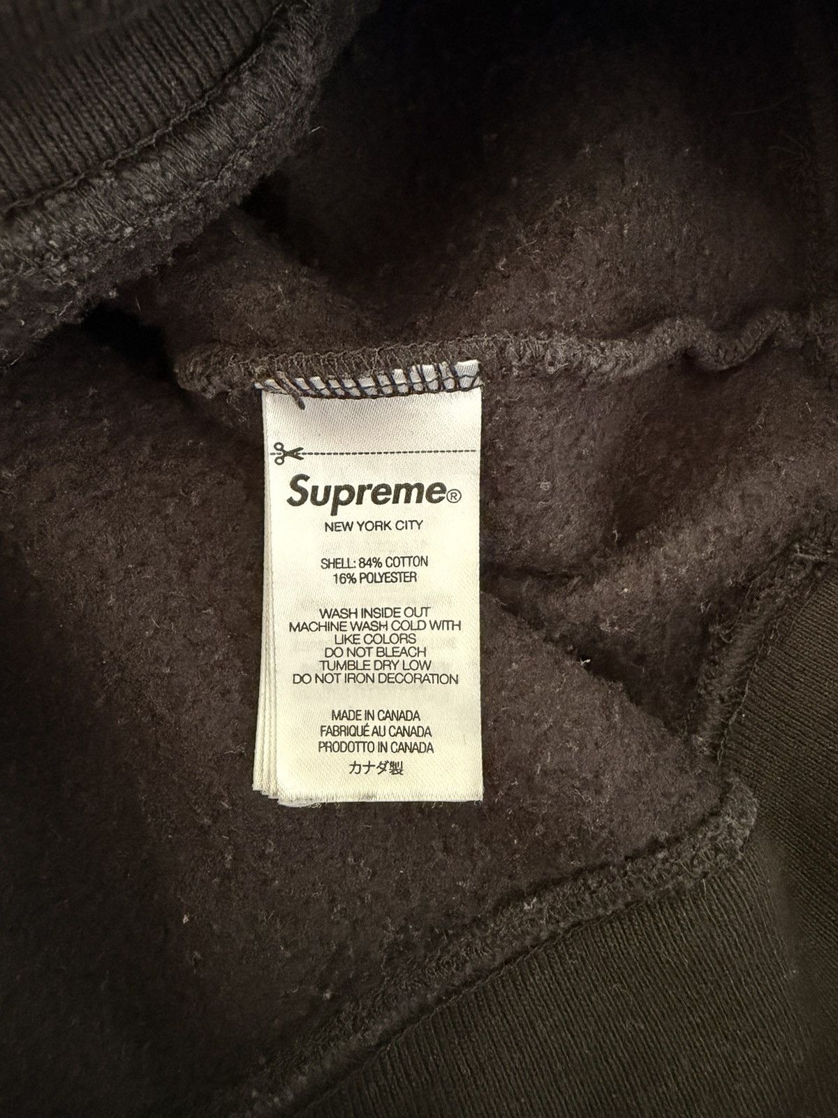 MF Doom × Supreme Supreme x MF Doom Hooded Swearshirt Size US L / EU 52-54 / 3 - 7 Thumbnail