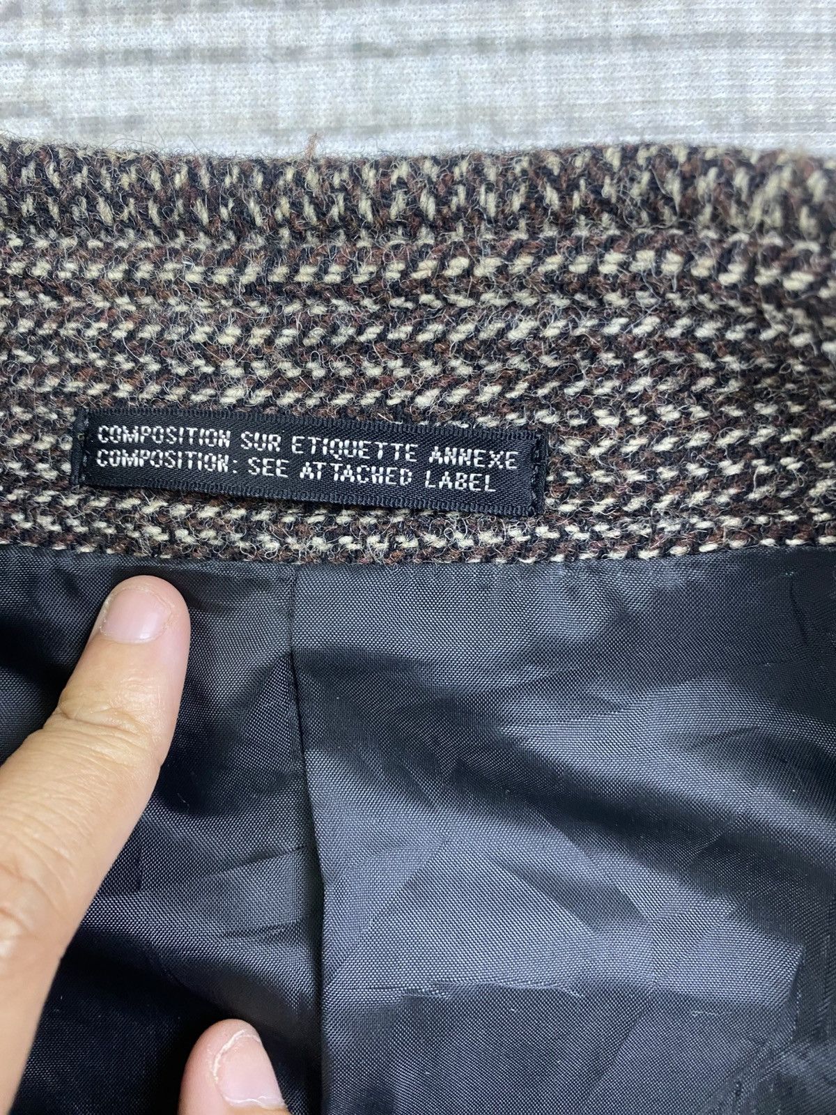 Yohji Yamamoto Vintage YOHJI YAMAMOTO INED Japanese Design Jacket Size S / US 4 / IT 40 - 9 Thumbnail