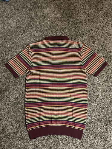 Designer × Scotch & Soda × Vintage Scotch & Soda Structured Knit Organic Cotton Polo Mens Small Size US S / EU 44-46 / 1 - 14 Thumbnail