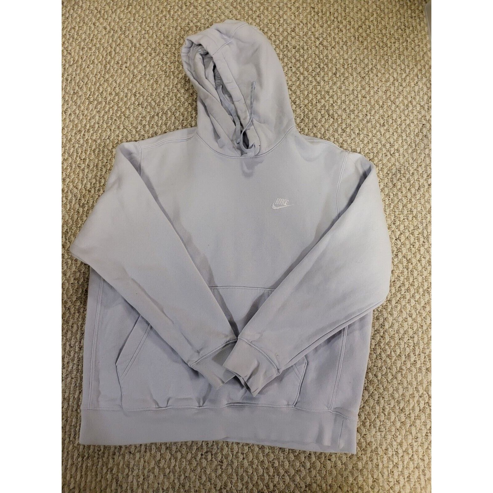 Nike Nike Pale Blue Mens Size Large Hoodie Size US L / EU 52-54 / 3 - 1 Thumbnail