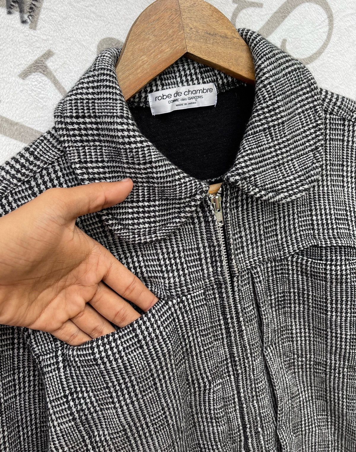 Comme des Garcons 🔥AD2003 COMME des GARCONS robe de chambre Jacket Zip Ups Size US S / EU 44-46 / 1 - 11 Thumbnail