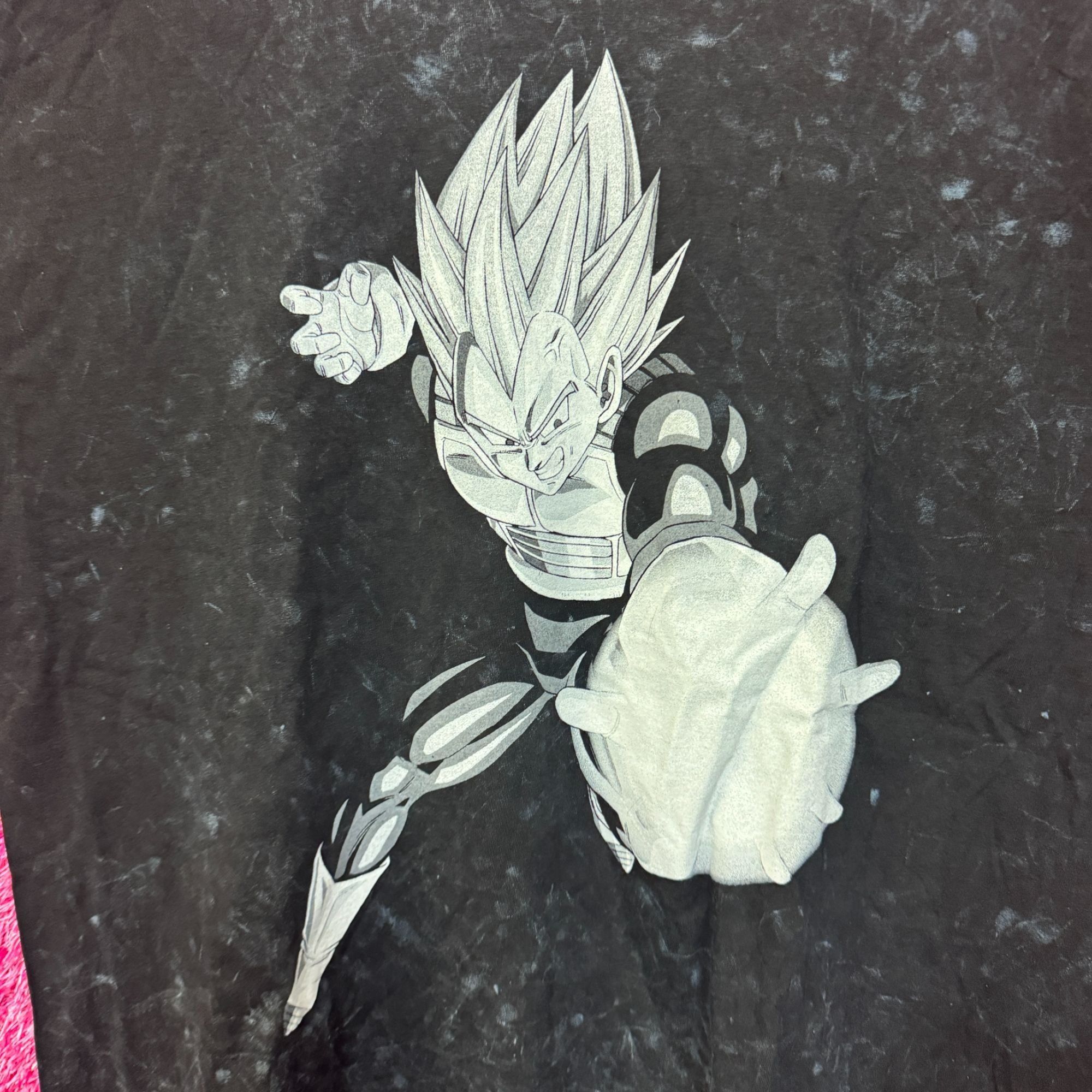 Anime Dragon Ball Z Vegeta mineral wash Anime T-shirt size 2XL Size US XXL / EU 58 / 5 - 2 Thumbnail