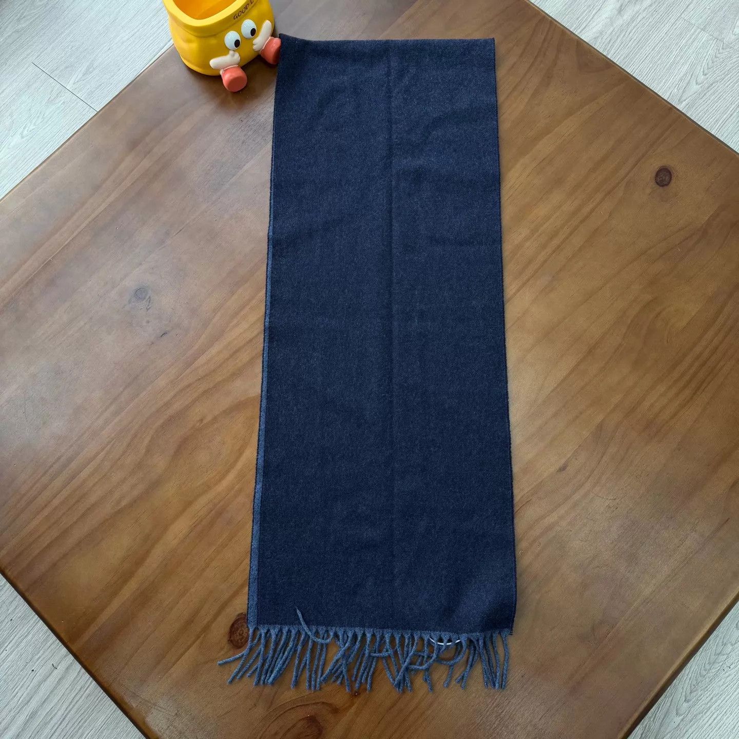 Louis Vuitton LV Navy Blue Ombré Cashmere Scarf 180x34 Near Mint Size ONE SIZE - 6 Thumbnail