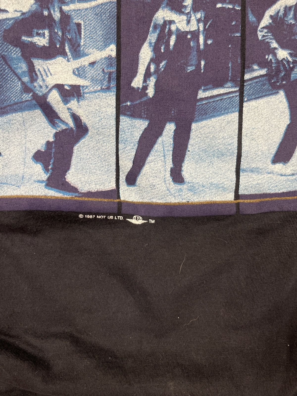 Band Tees × Brockum × Vintage VTG 1987 U2 Tour Tee Size US L / EU 52-54 / 3 - 3 Thumbnail
