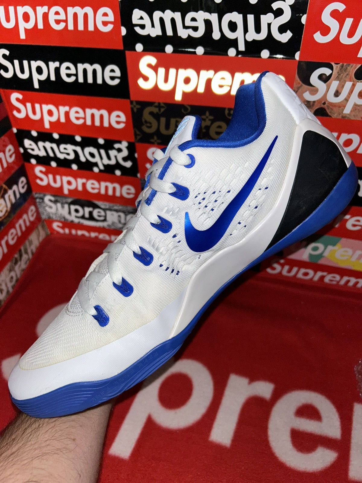 Nike Nike Kobe 9 EM TB White Game Royal 685776-140 size 14 w/ box Size US 14 / EU 47 - 10 Thumbnail