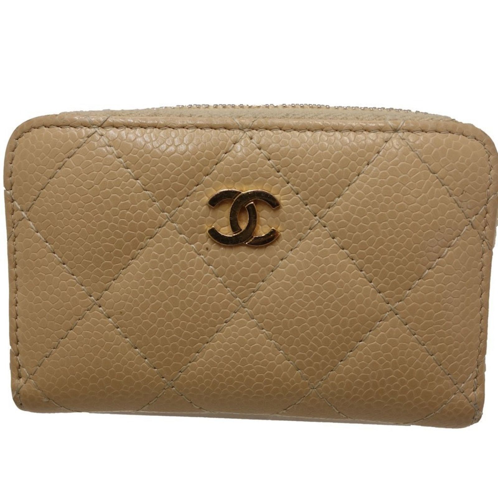 Chanel Brown Leather Wallet