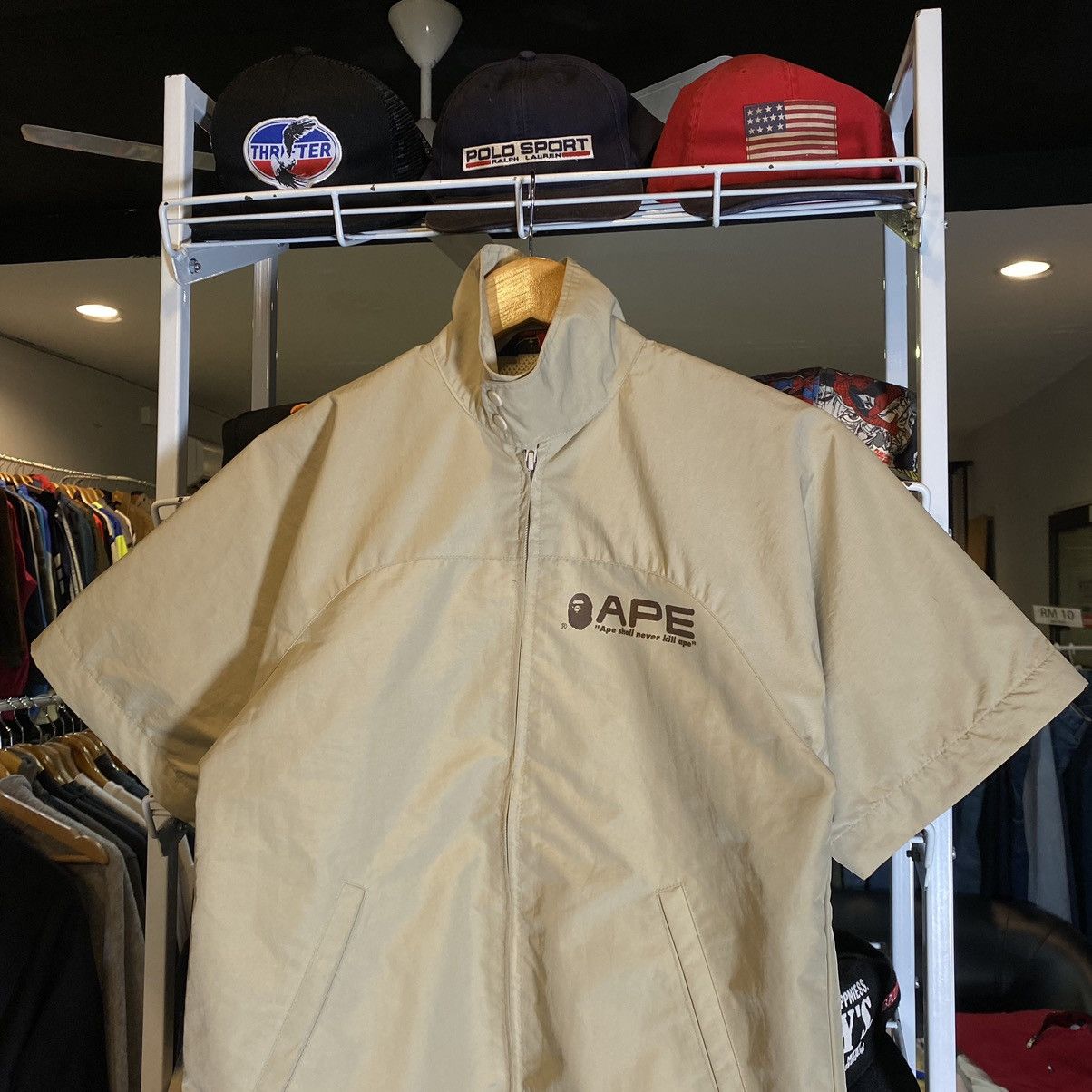 Bape Bape A Bathing Ape 1997 Lightweight wind Jacket Size US S / EU 44-46 / 1 - 3 Thumbnail