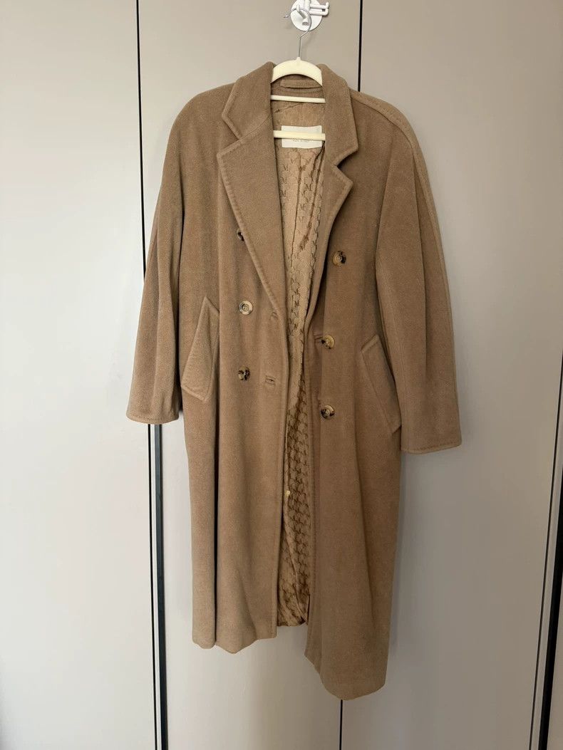 Max Mara Max Mara 101801 Classic Camel Coat Size S / US 4 / IT 40 - 1 Thumbnail