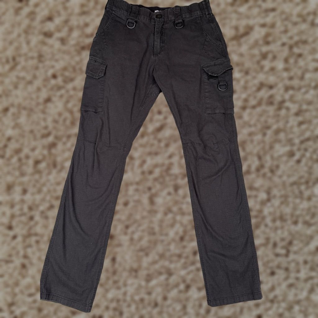 Vintage Howitzer Patriot Tactical Pants Mens 31x34 Black Cargo Ripstop Utility LEO EMT Pants Regular Black Mens Cargo Pants Size US 31 - 1 Thumbnail