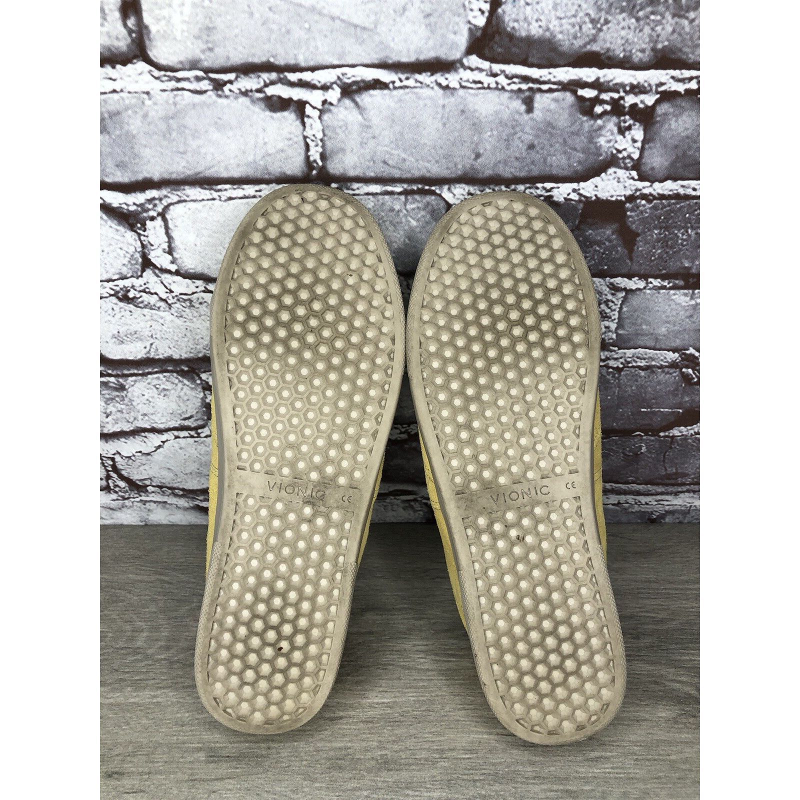 Other Vionic Jean Yellow Suede Casual Comfort Lace Sneakers Shoes Size US 9.5 / IT 39.5 - 7 Thumbnail