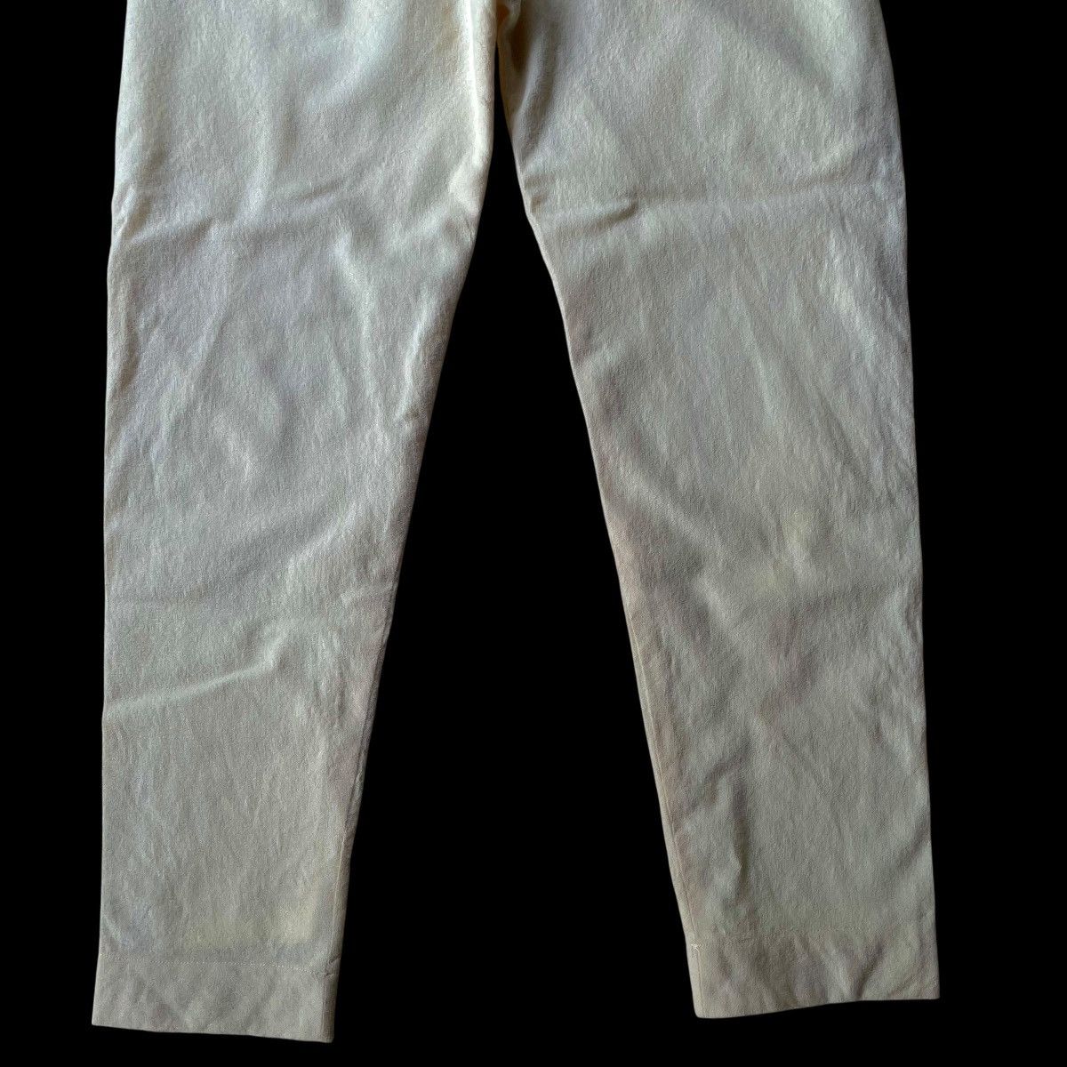 Issey Miyake Vintage Rare 80s Issey Miyake Wool Alpaca Summer Pants Size US 26 / EU 42 - 6 Thumbnail