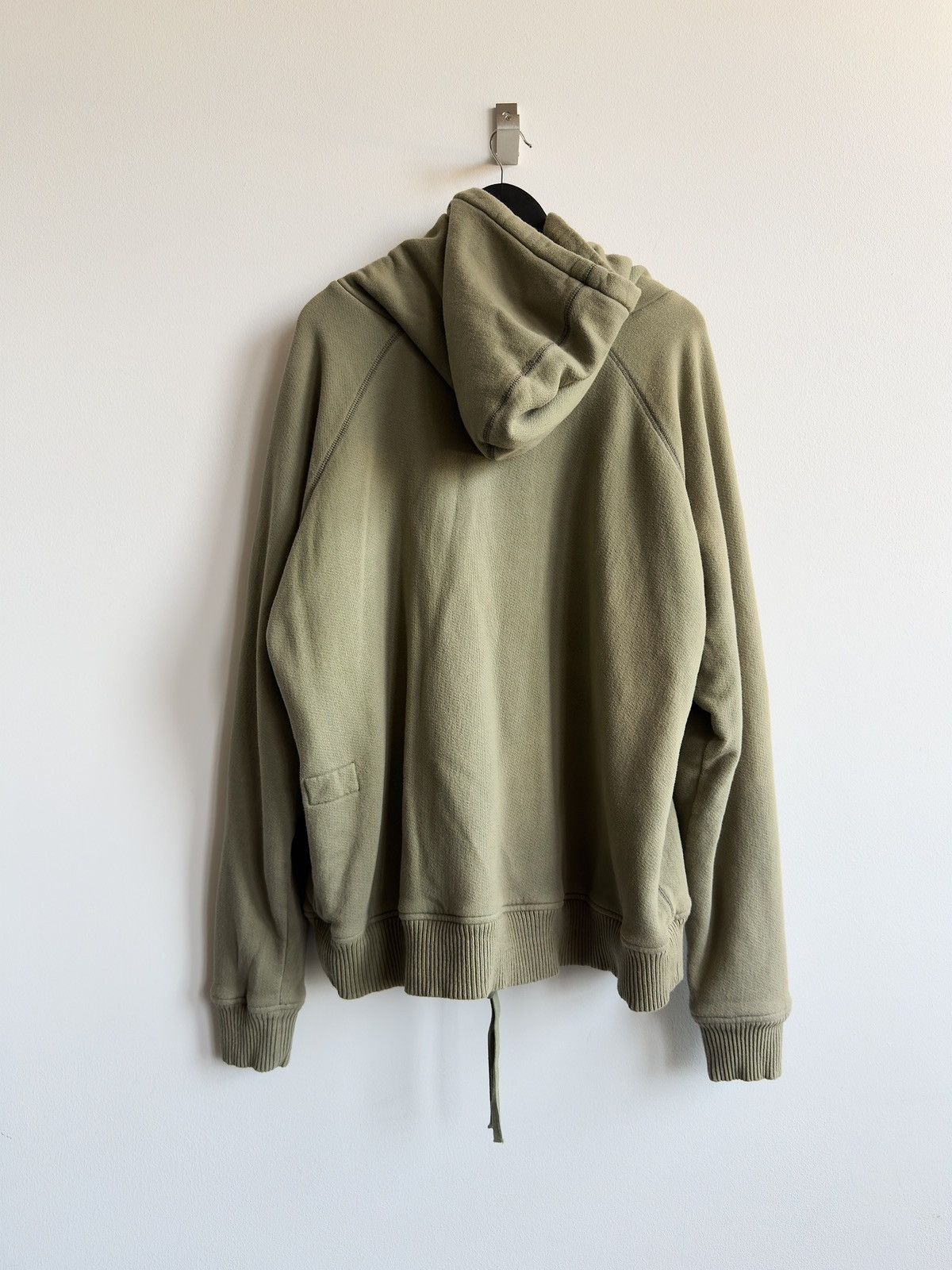 Greg Lauren Greg Lauren Thermal Reconstructed Faded Zip Up Hoodie Size US XL / EU 56 / 4 - 7 Thumbnail
