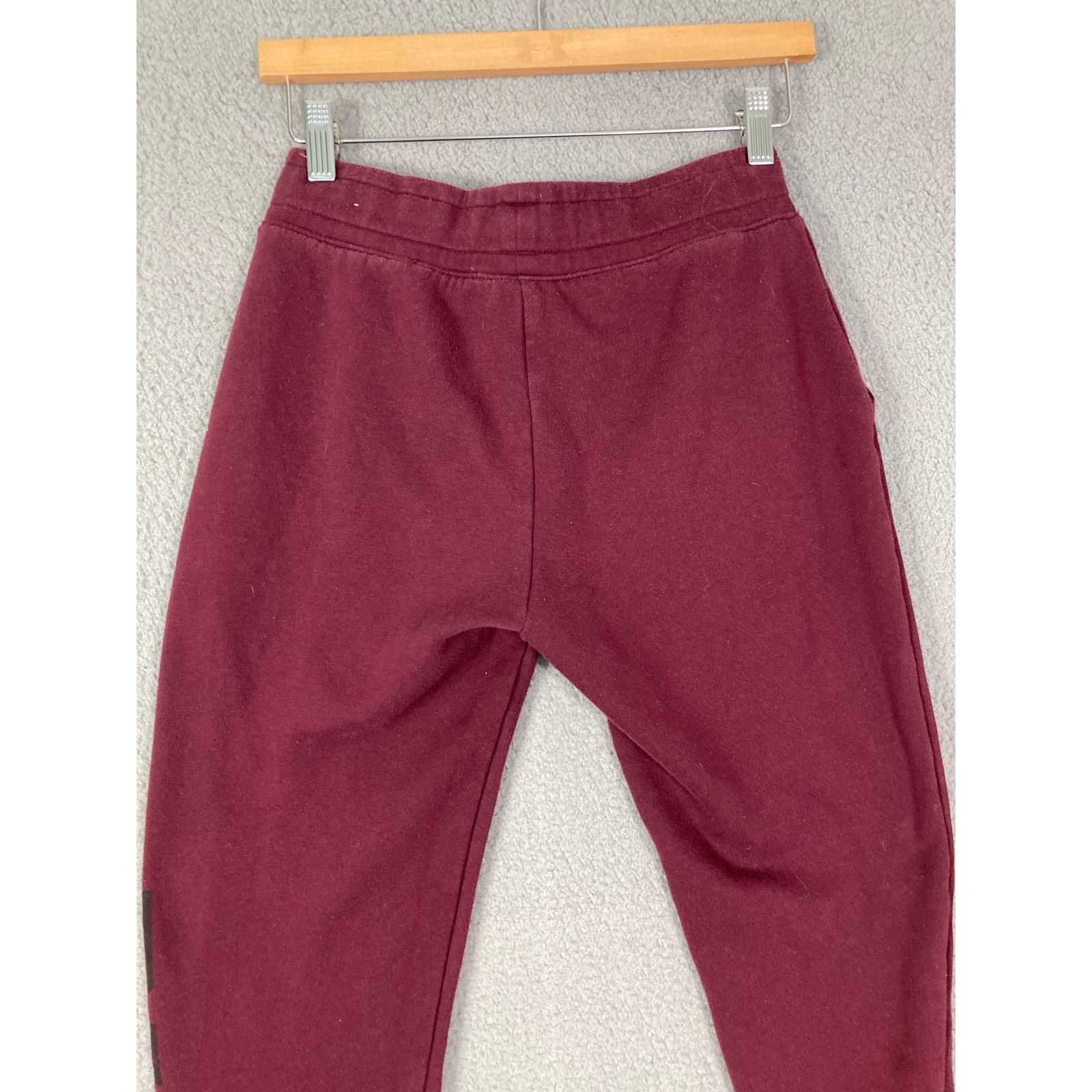 Victoria's Secret Victoria's Secret Pink Burgundy Skinny Jogger Sweatpants S Size 26" / US 2 / IT 38 - 8 Thumbnail