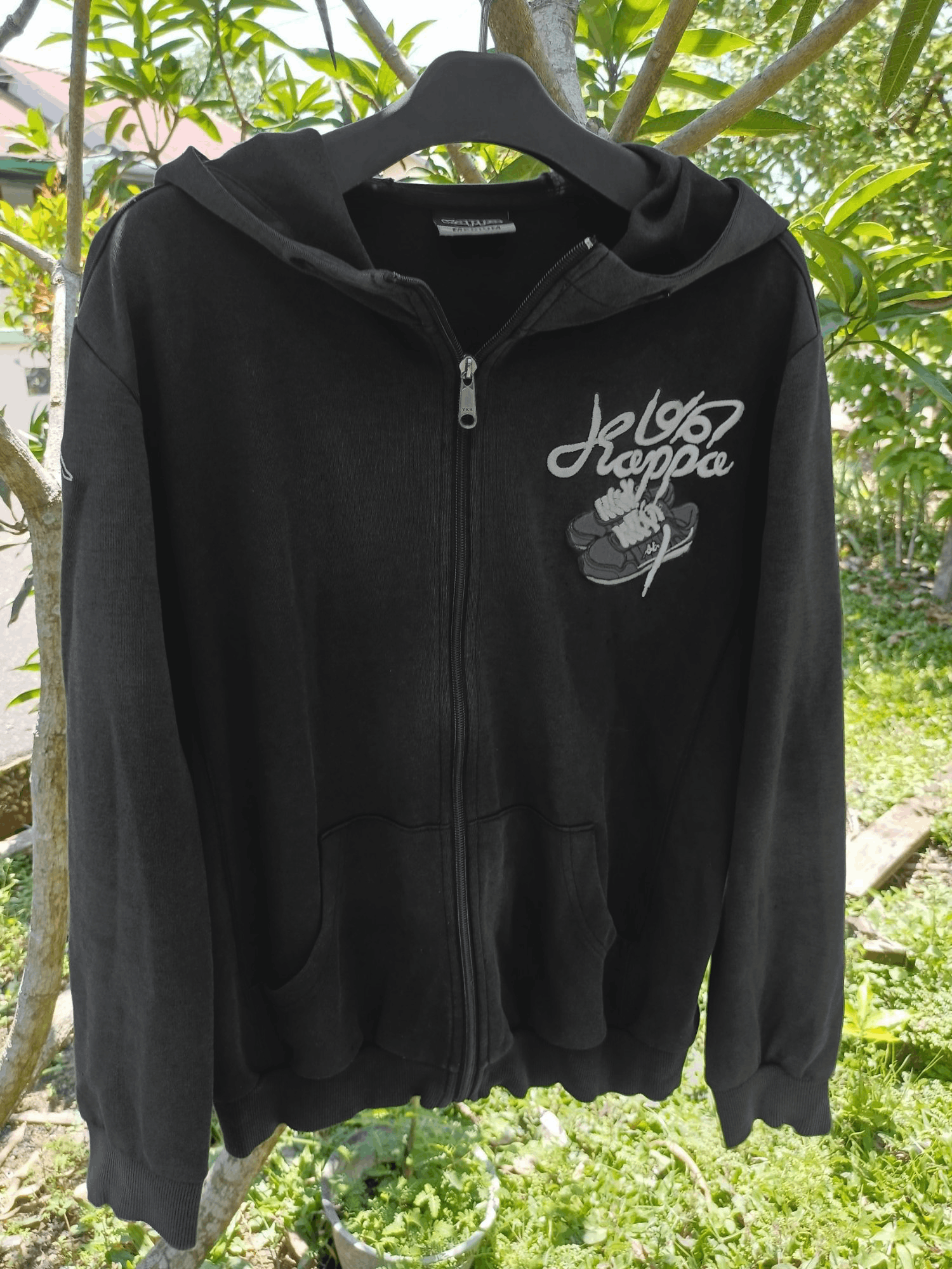 Kappa × Vintage Vintage KAPPA Faded Hoodie Embroidery Logo Size US M / EU 48-50 / 2 - 4 Thumbnail