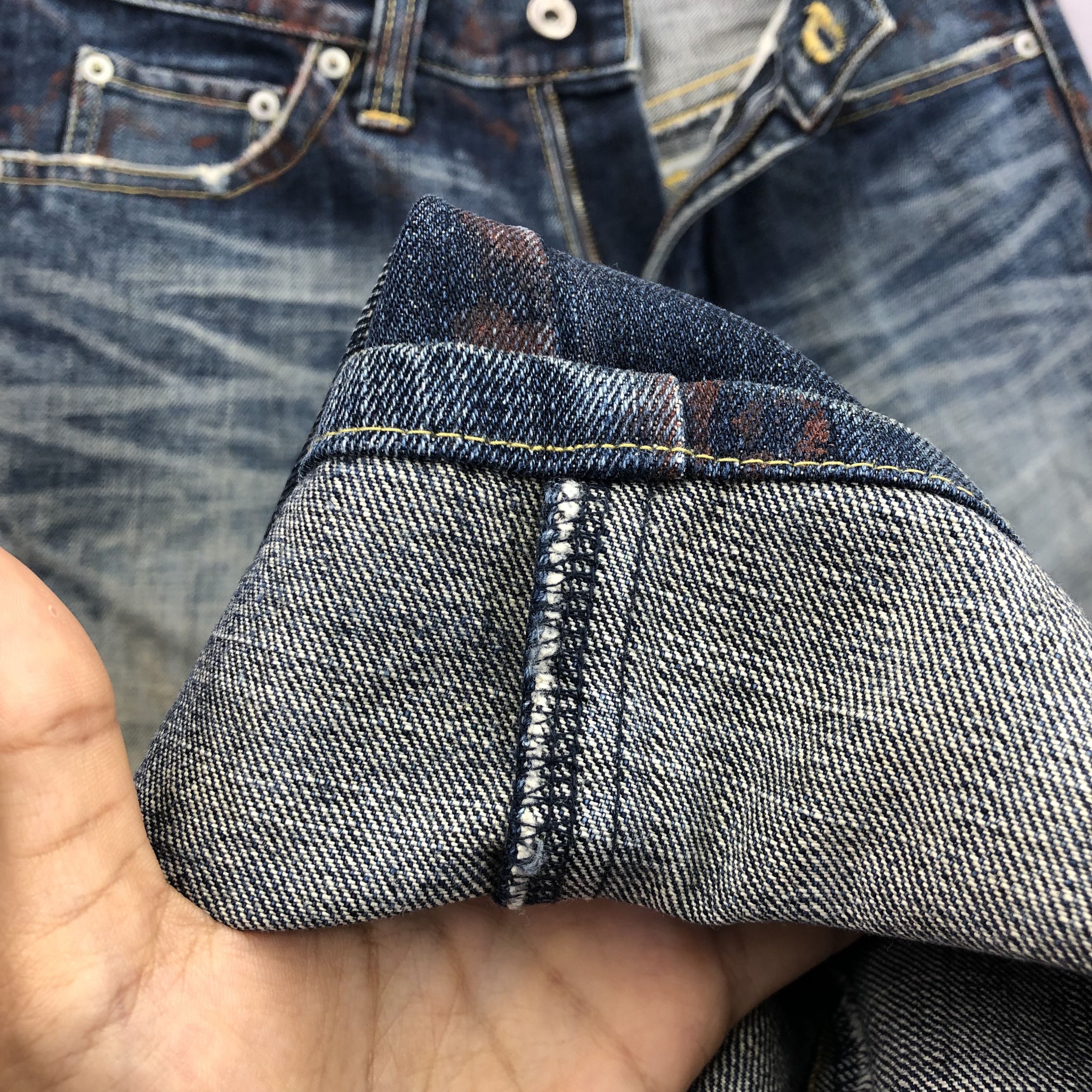 Japanese Brand Vintage Y2K Semantic Design Flare Jeans Japanese Brand Denim Size US 30 / EU 46 - 8 Thumbnail